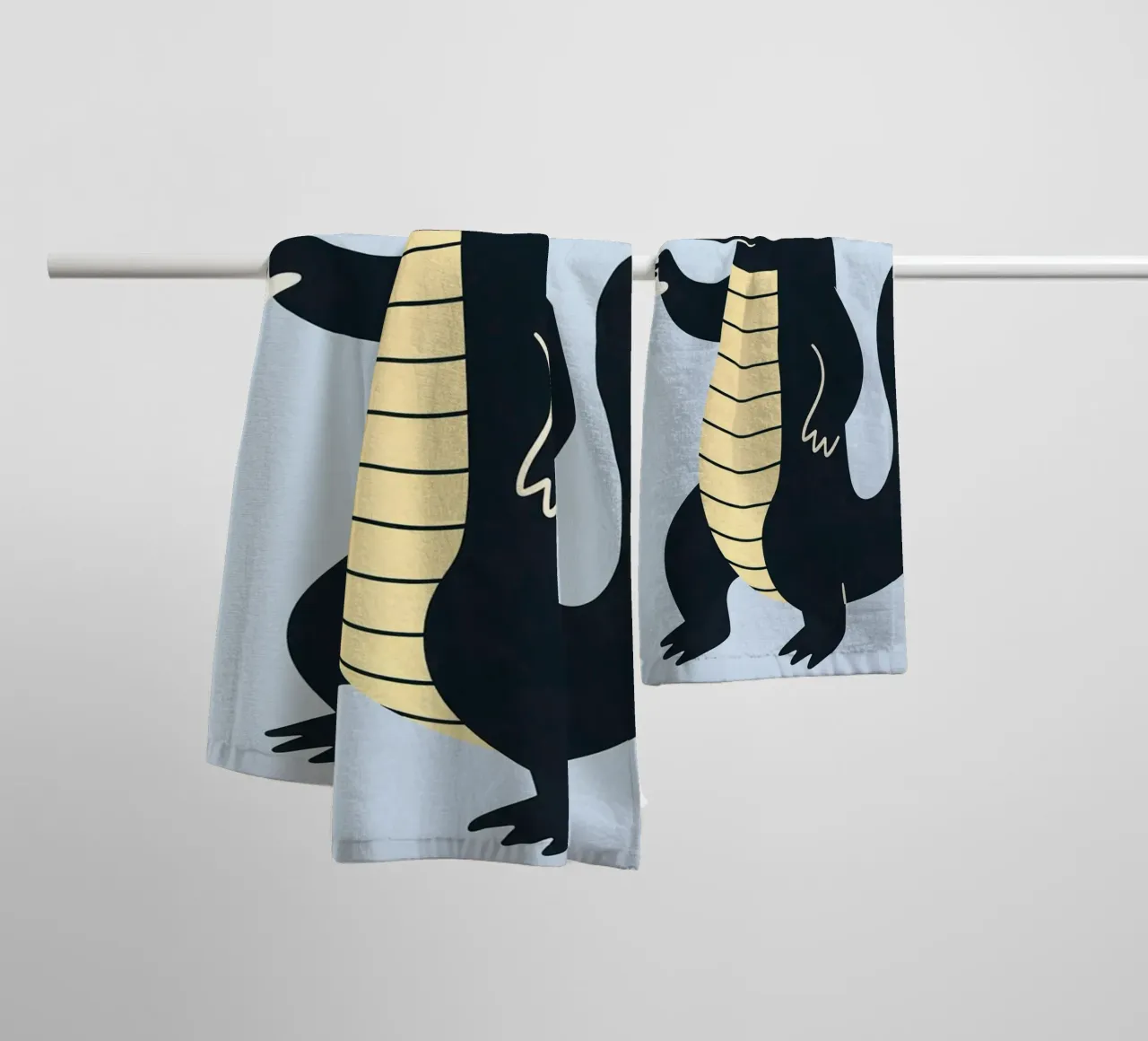 in a while towel by kamilaze