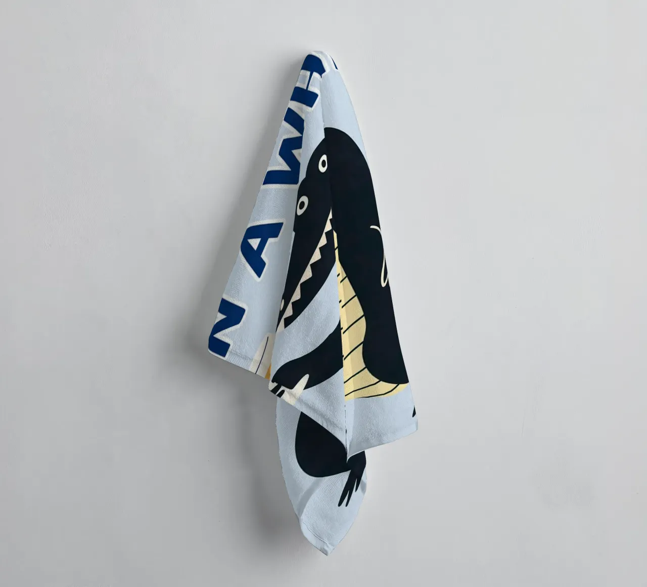 in a while towel by kamilaze