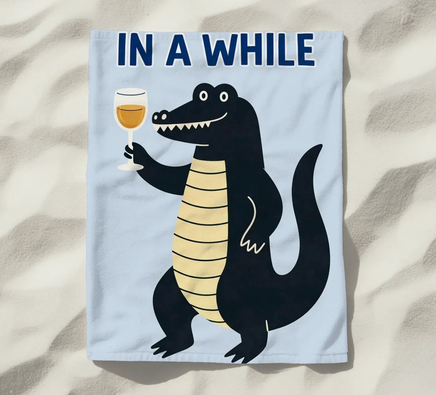 in a while strandhanddoek van kamilaze
