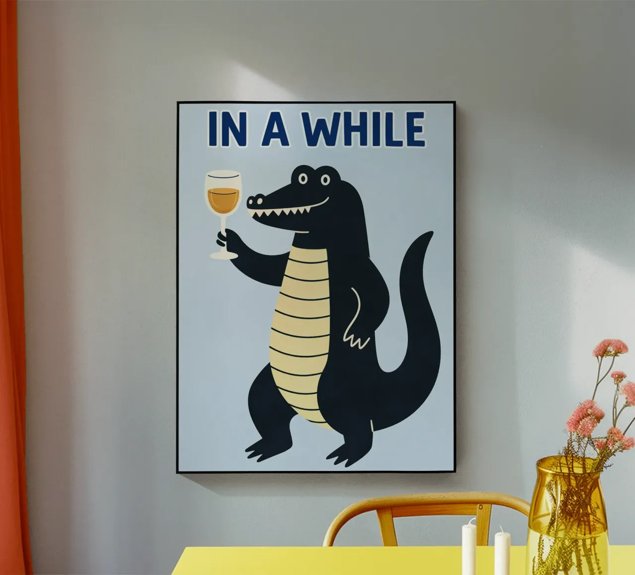 binnenkort acryl van kamilaze