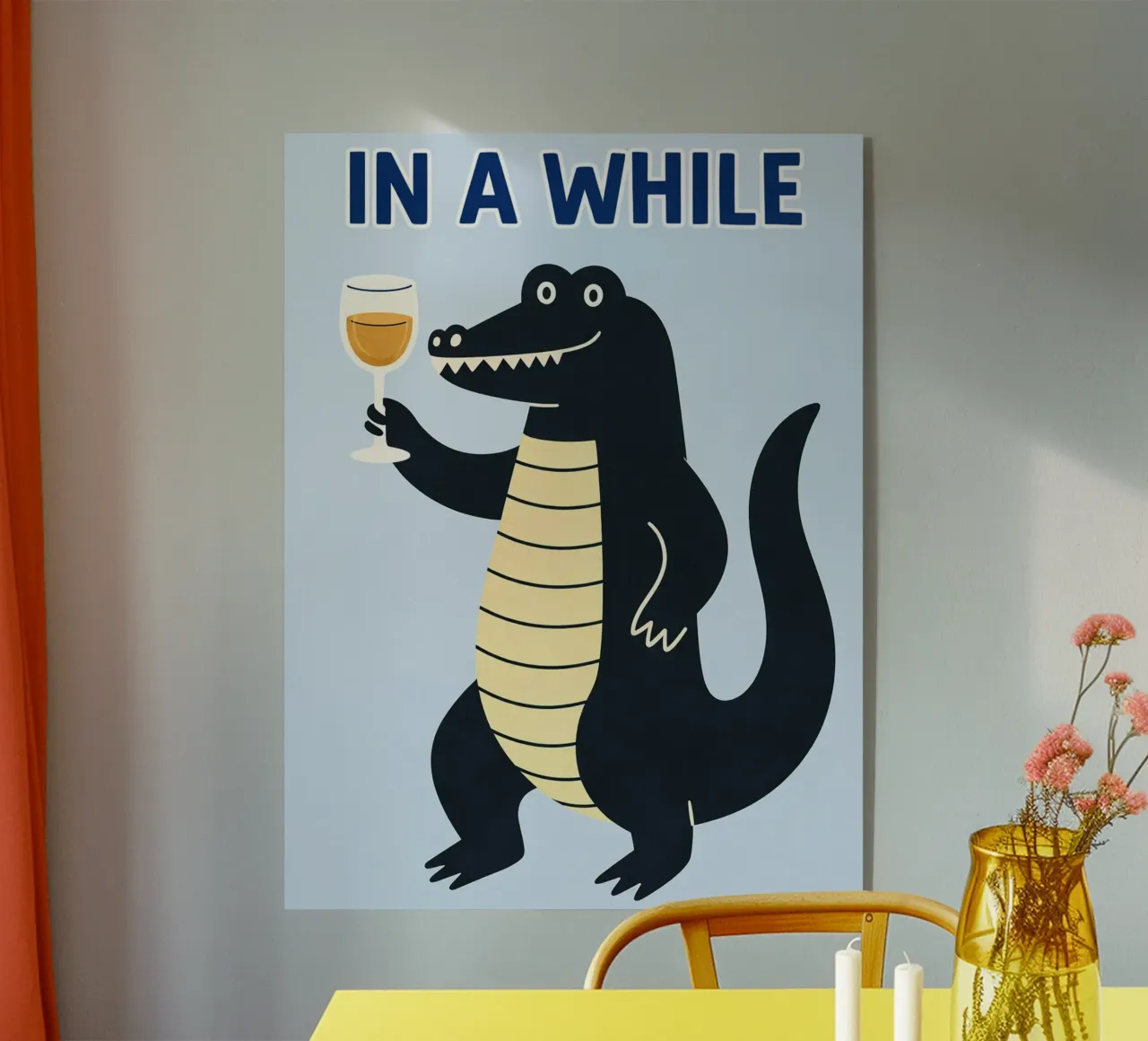 binnenkort acryl van kamilaze