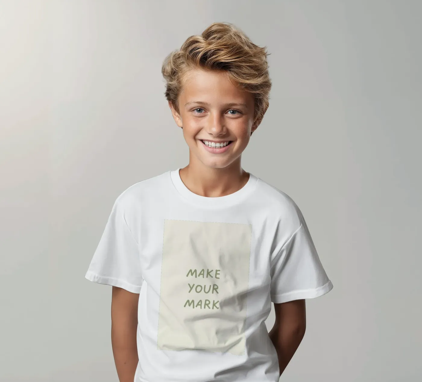 MAKE YOUR MARK kinder t-shirt van SayingGood