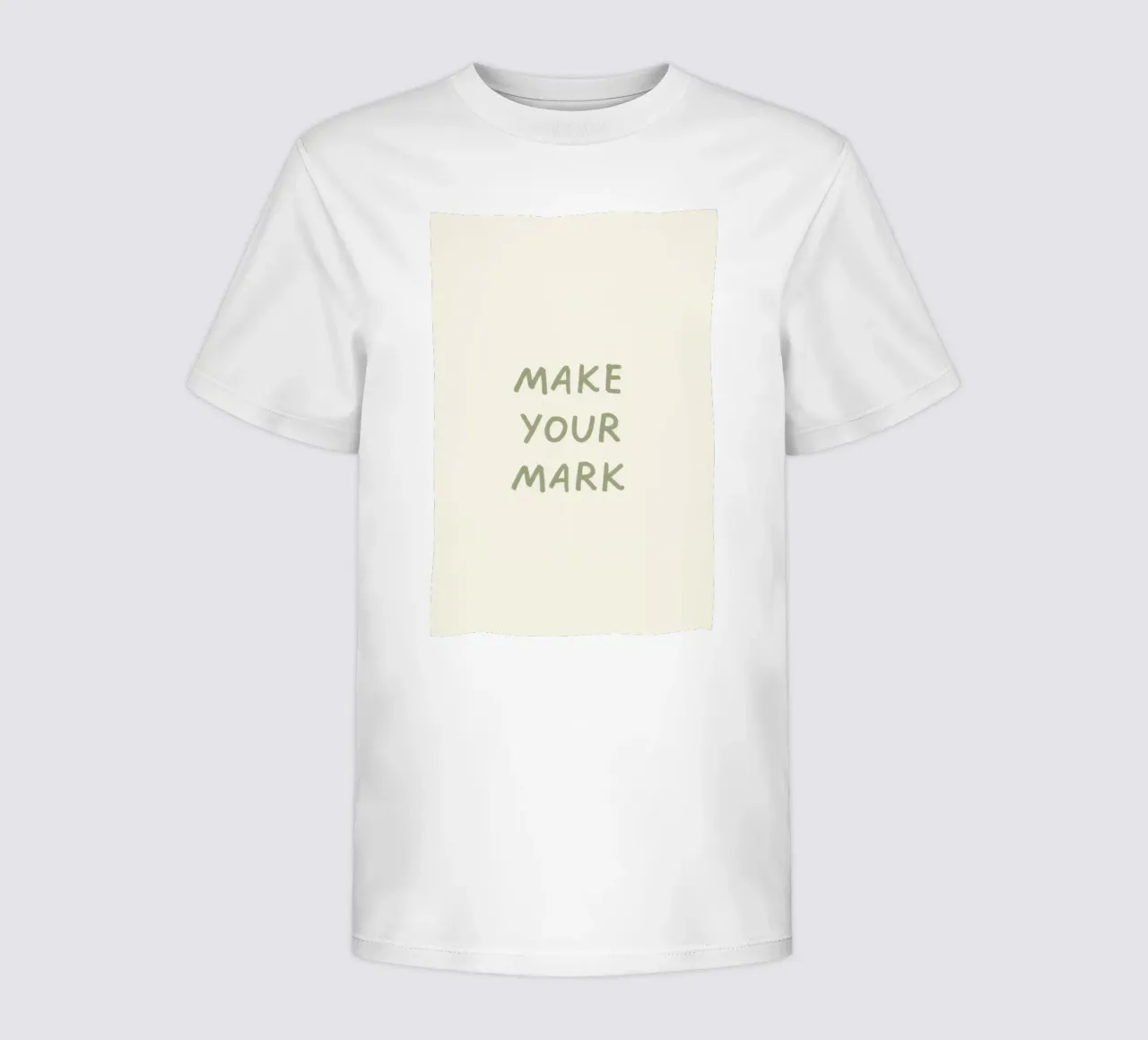 MAKE YOUR MARK kinder t-shirt van SayingGood