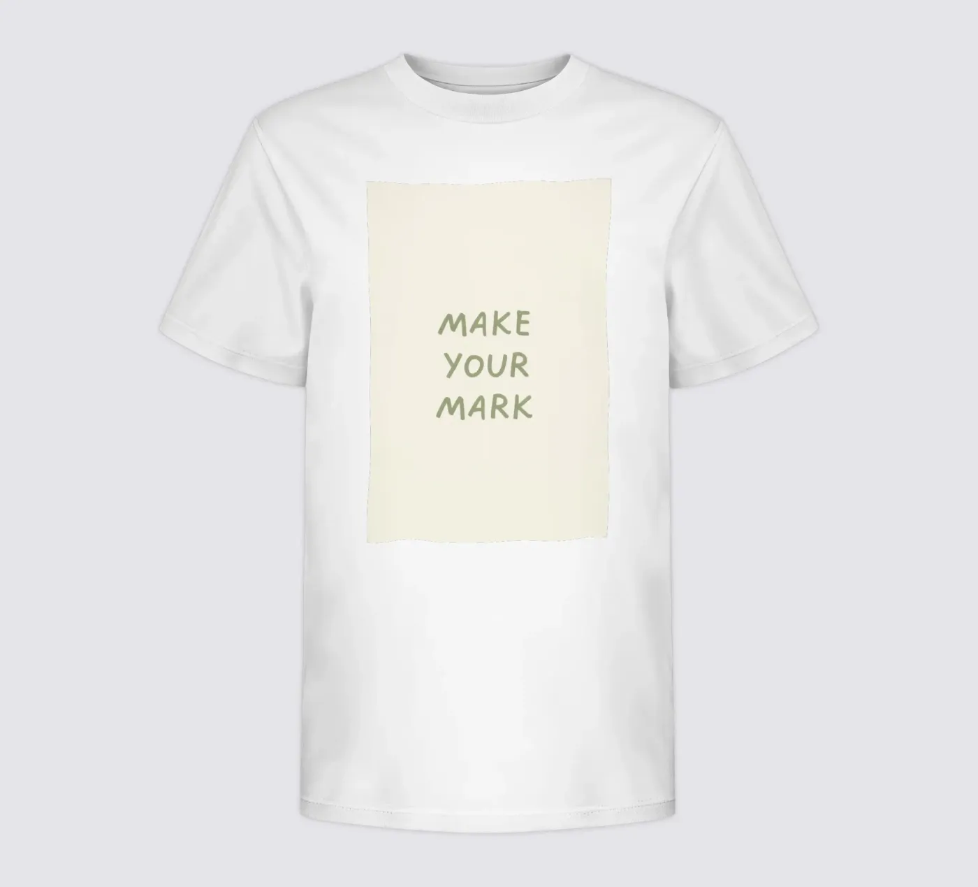 MAKE YOUR MARK kinder t-shirt van SayingGood