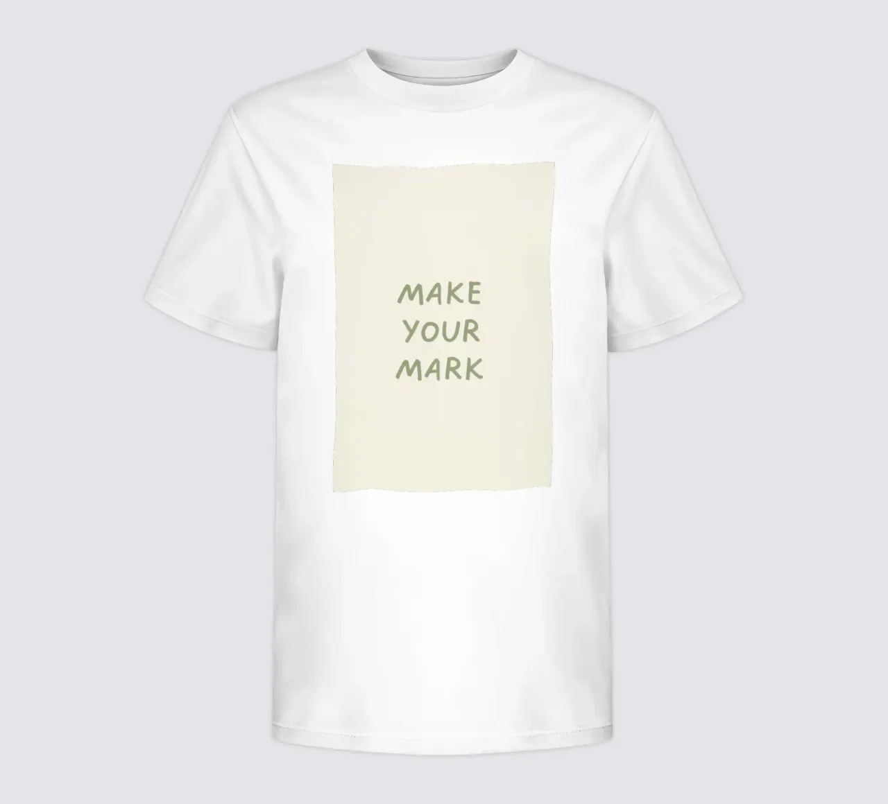 MAKE YOUR MARK kinder t-shirt van SayingGood