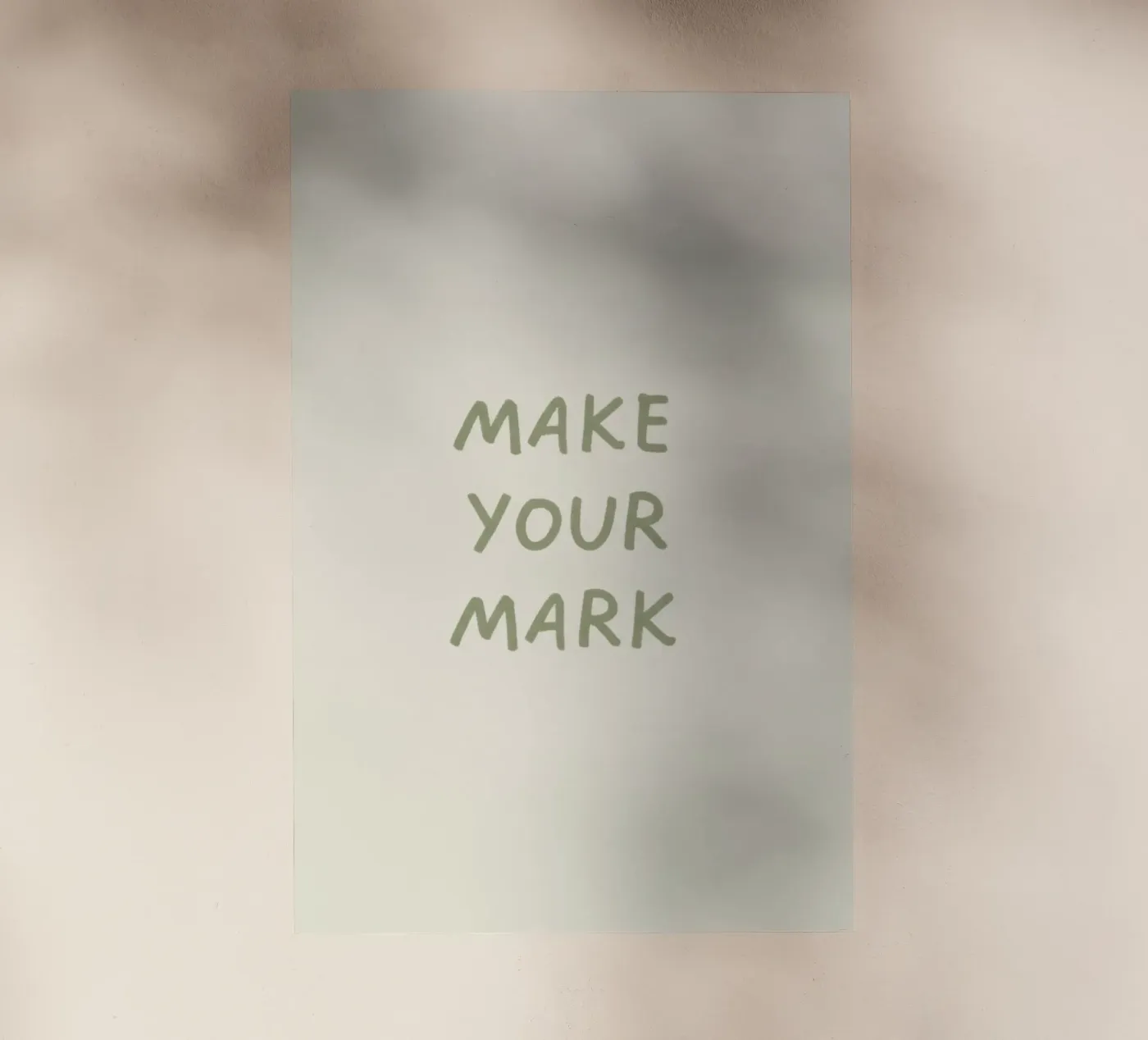 MAAK JE STempel backlit folie van SayingGood