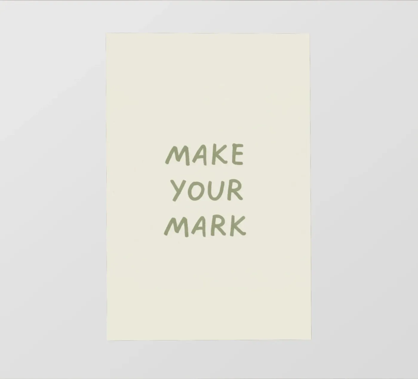 MAAK JE STempel backlit folie van SayingGood