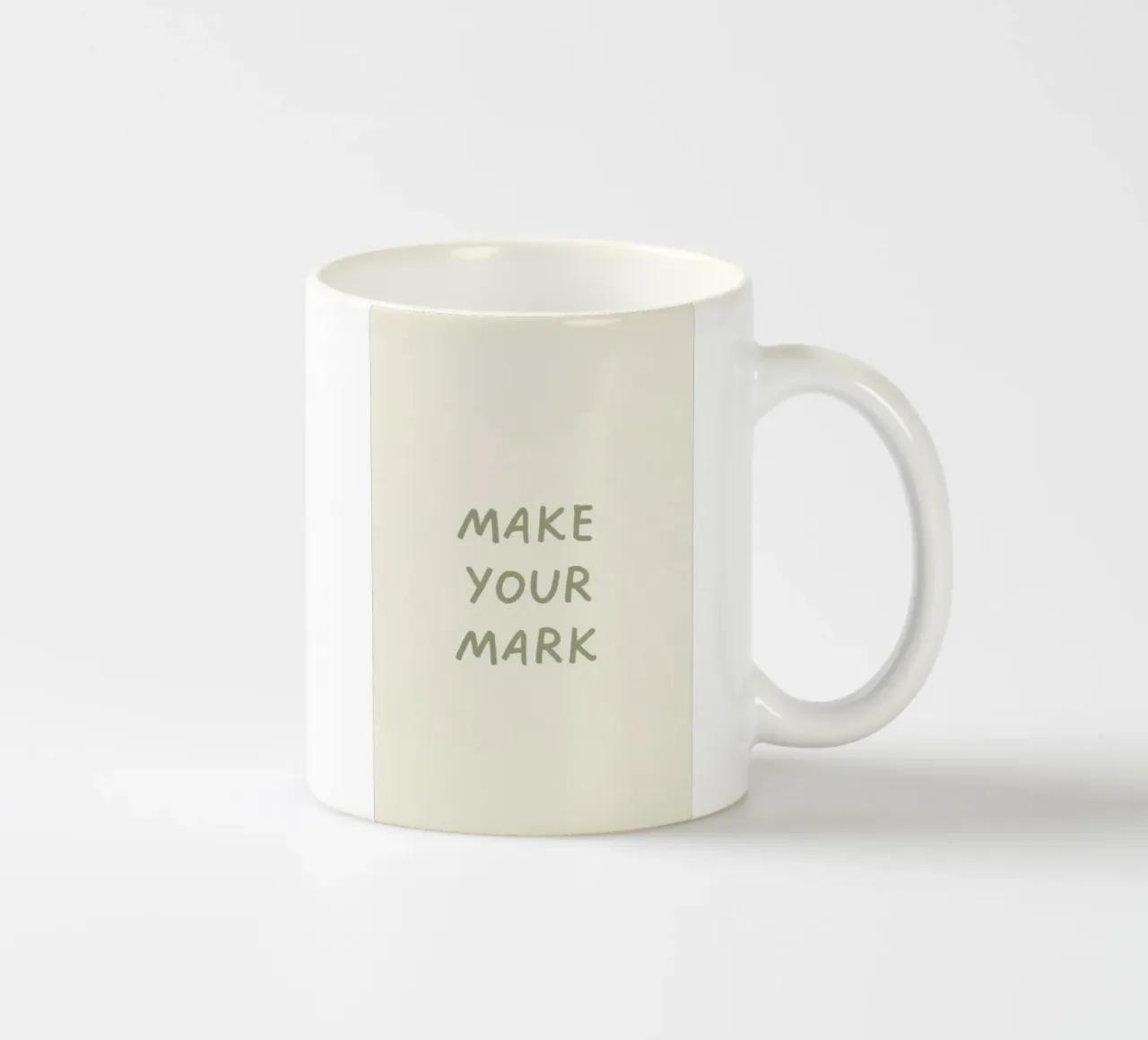 MAKE YOUR MARK ceramic mug by SayingGood