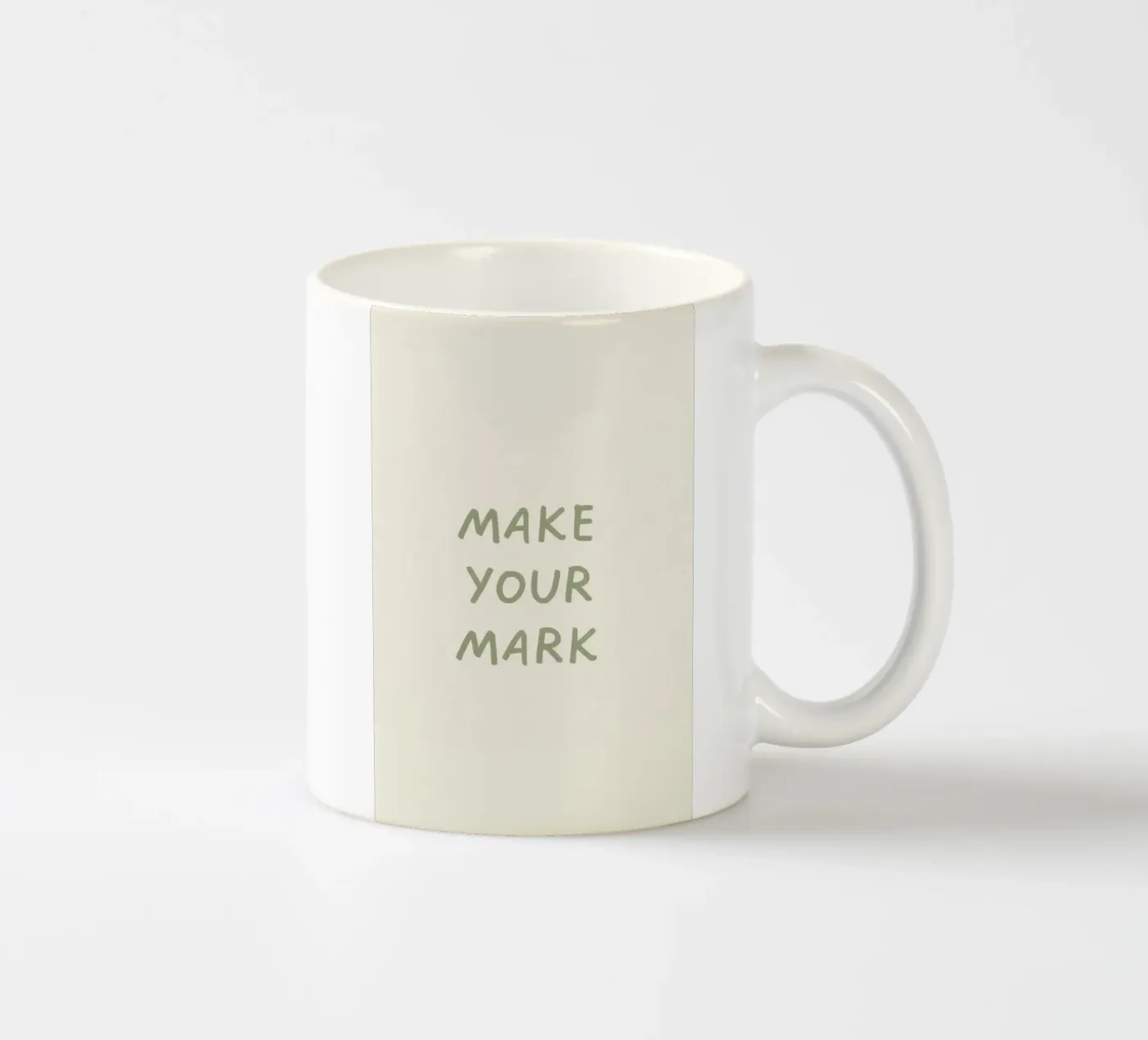 MAKE YOUR MARK ceramic mug by SayingGood
