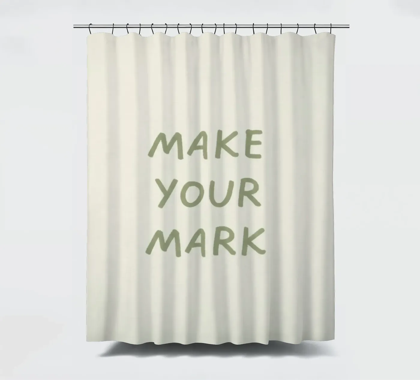 MAAK JE STempel douchegordijn van SayingGood