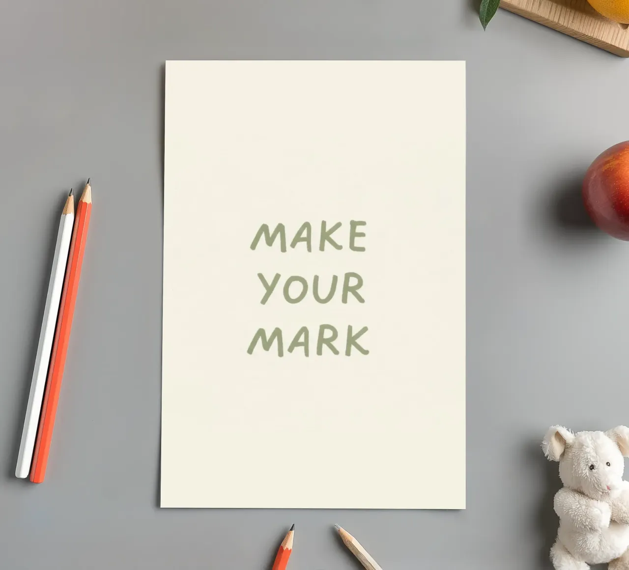MAKE YOUR MARK sticker sheet by SayingGood