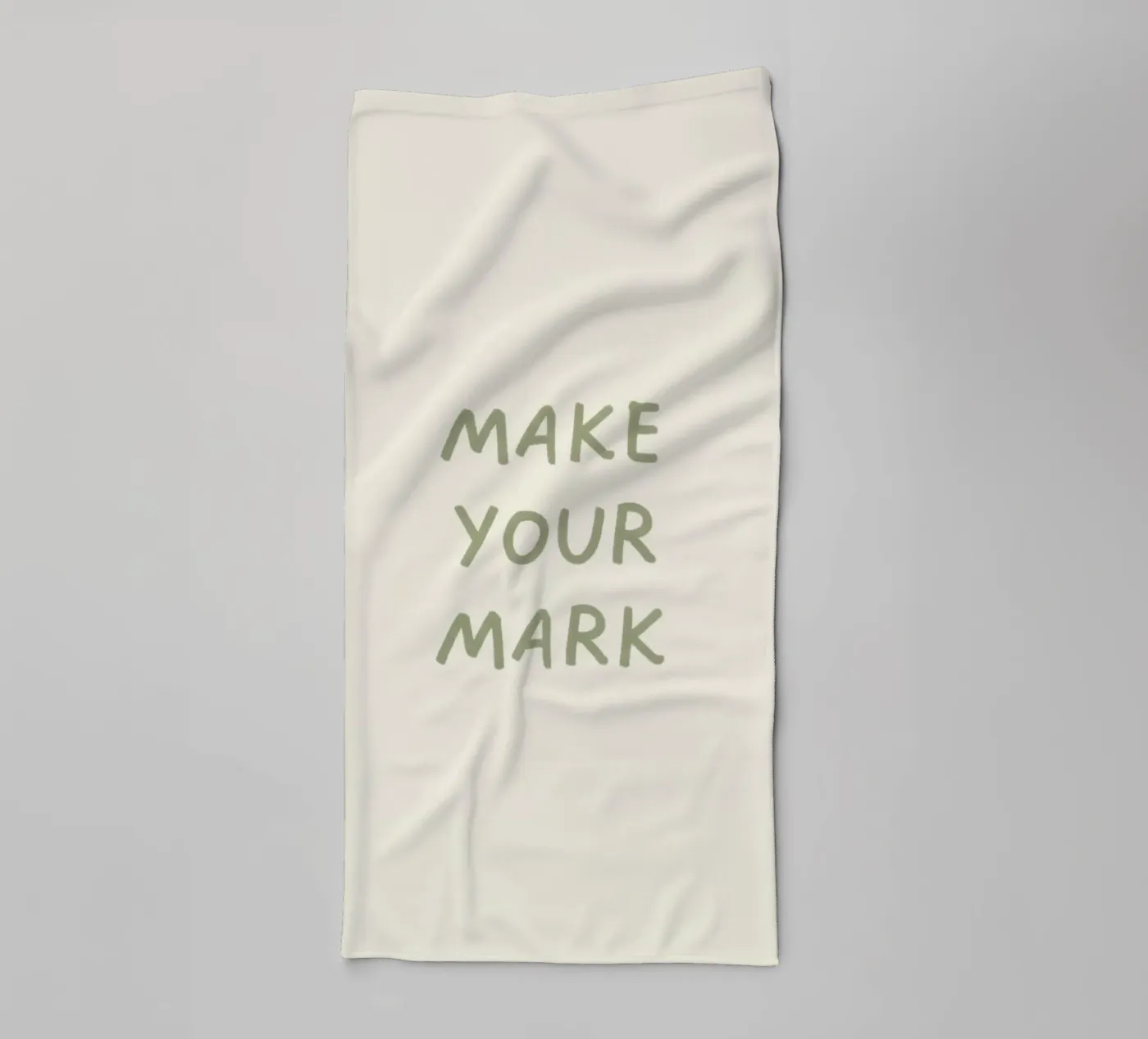 MAKE YOUR MARK towel by SayingGood