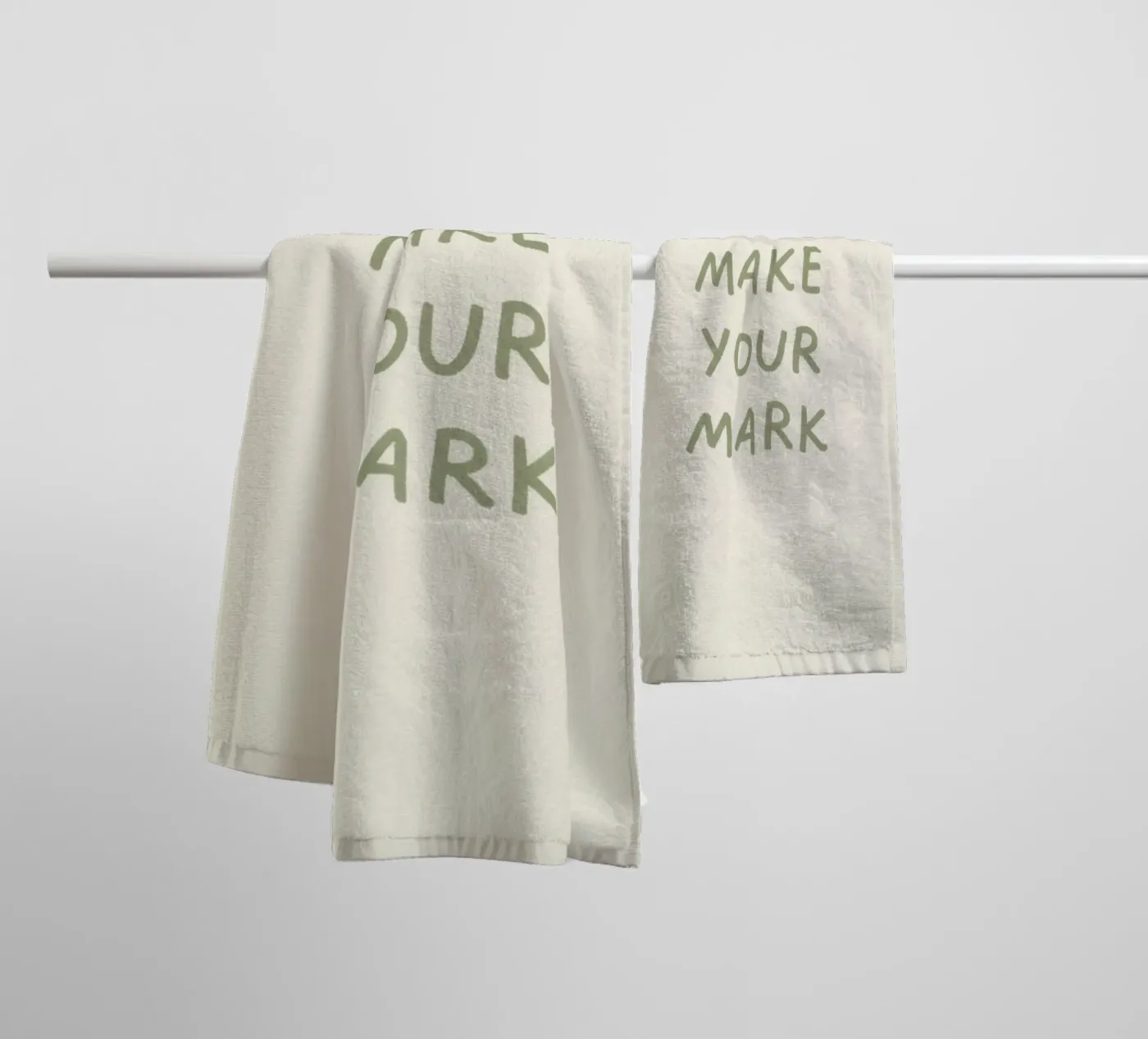 MAKE YOUR MARK towel by SayingGood