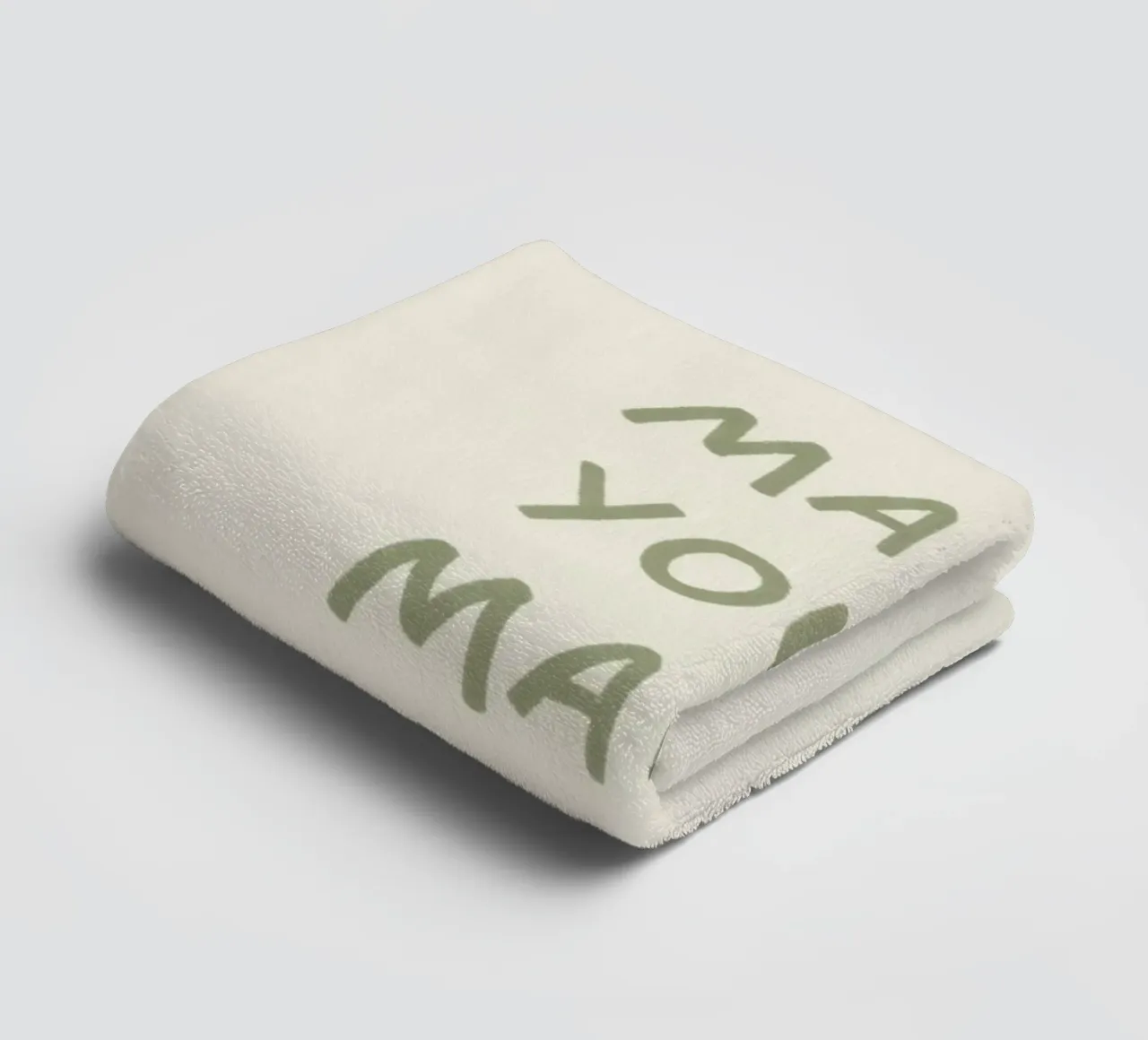 MAKE YOUR MARK badhanddoek van SayingGood