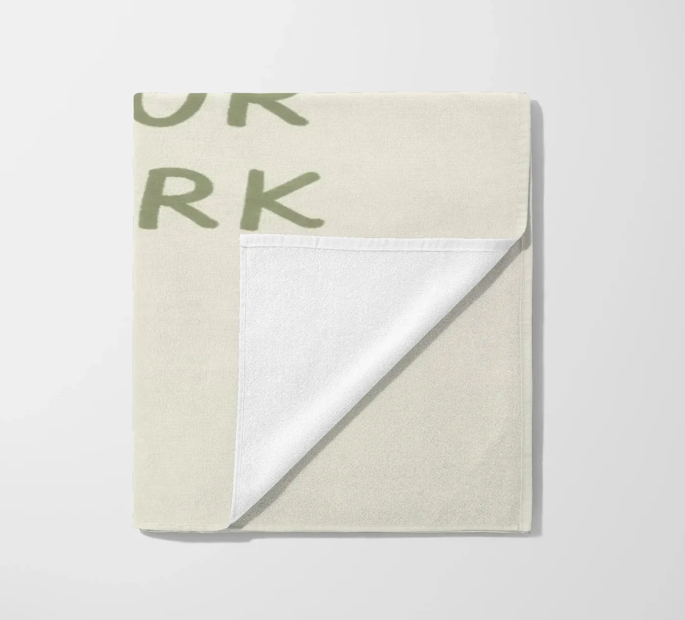 MAAK JE STempel strandhanddoek van SayingGood