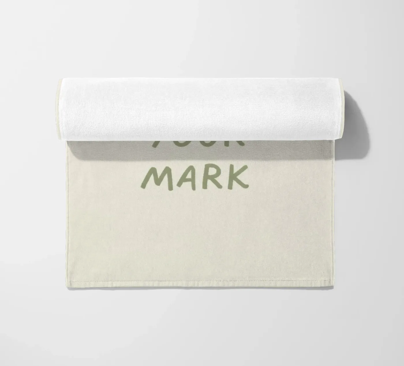 MAAK JE STempel strandhanddoek van SayingGood