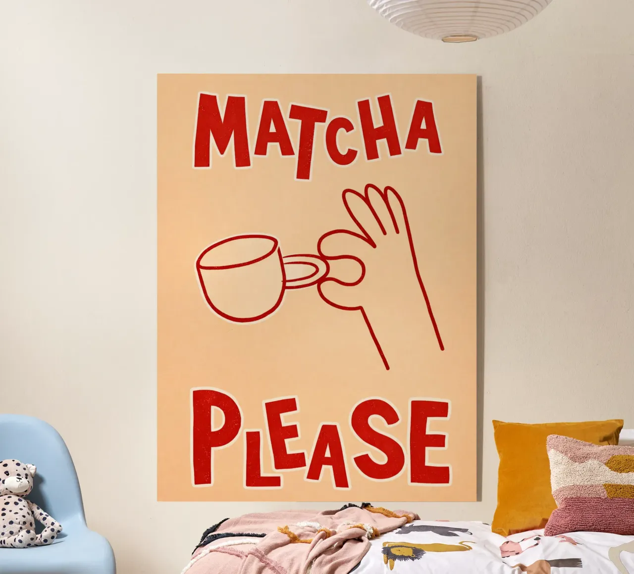 matcha, per favore plexiglass da kamilaze