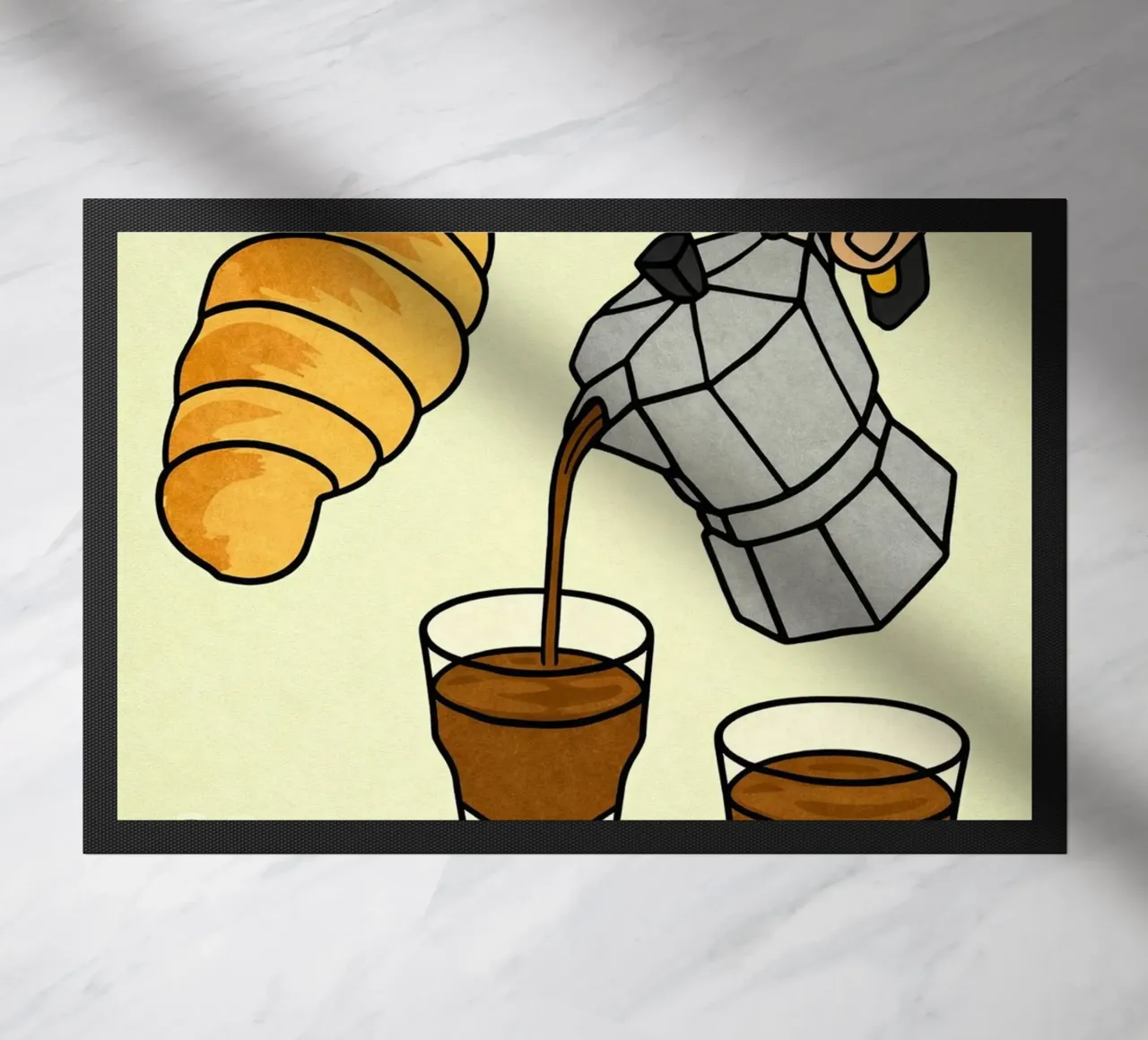 matcha please doormat by kamilaze