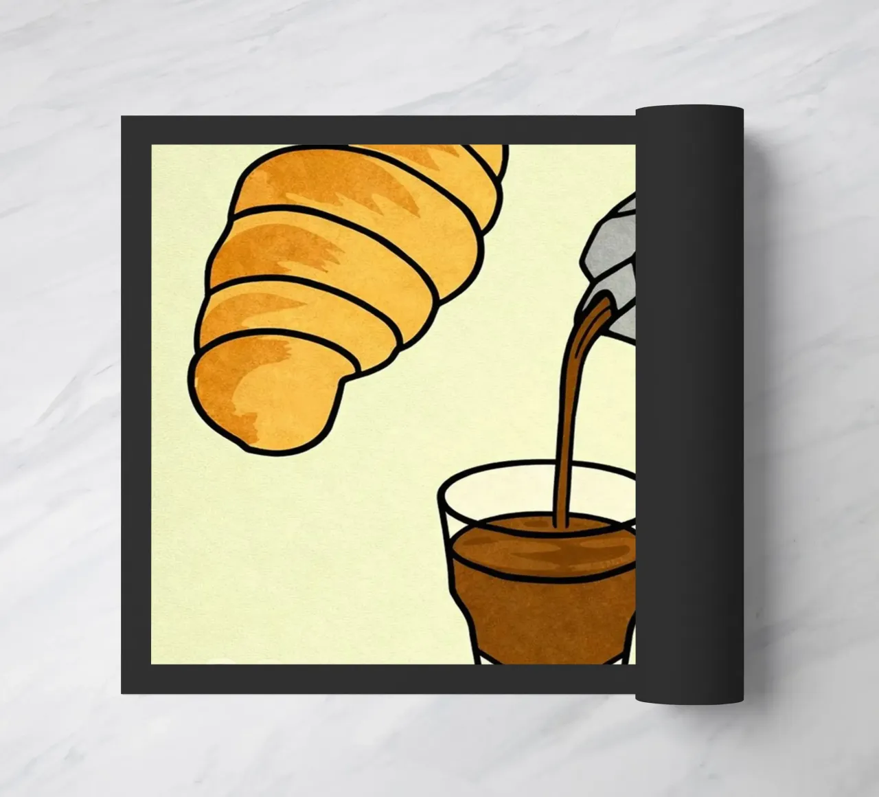 matcha please doormat by kamilaze