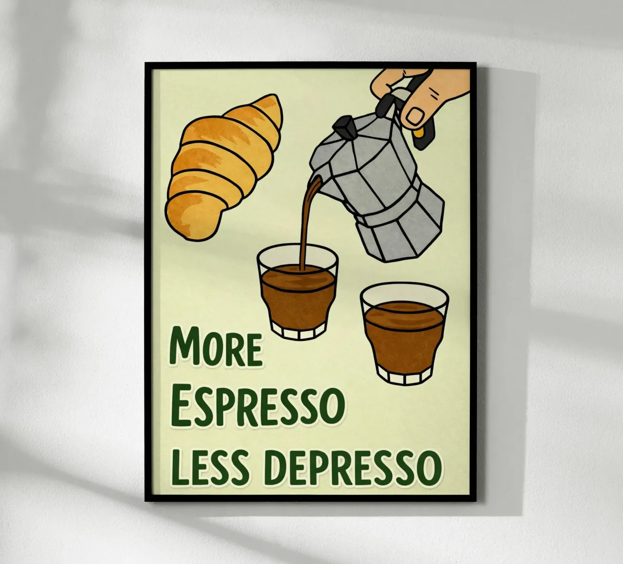 matcha please poster by kamilaze