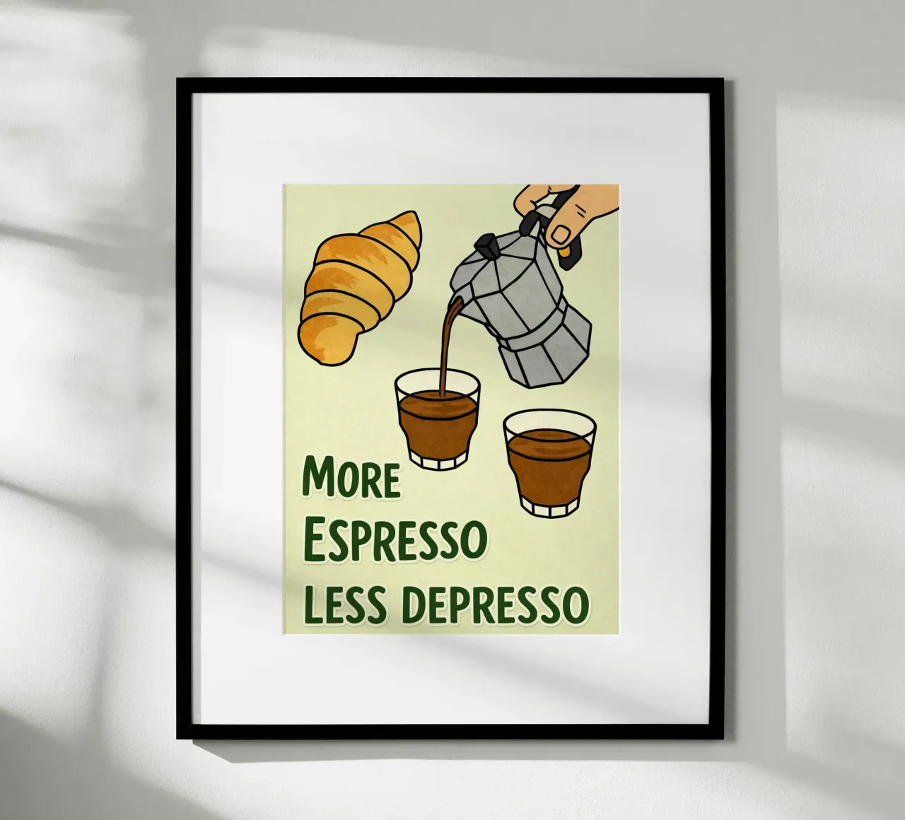 matcha please poster by kamilaze