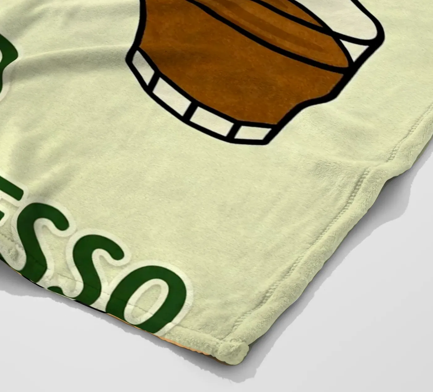 matcha, per favore coperta in pile da kamilaze