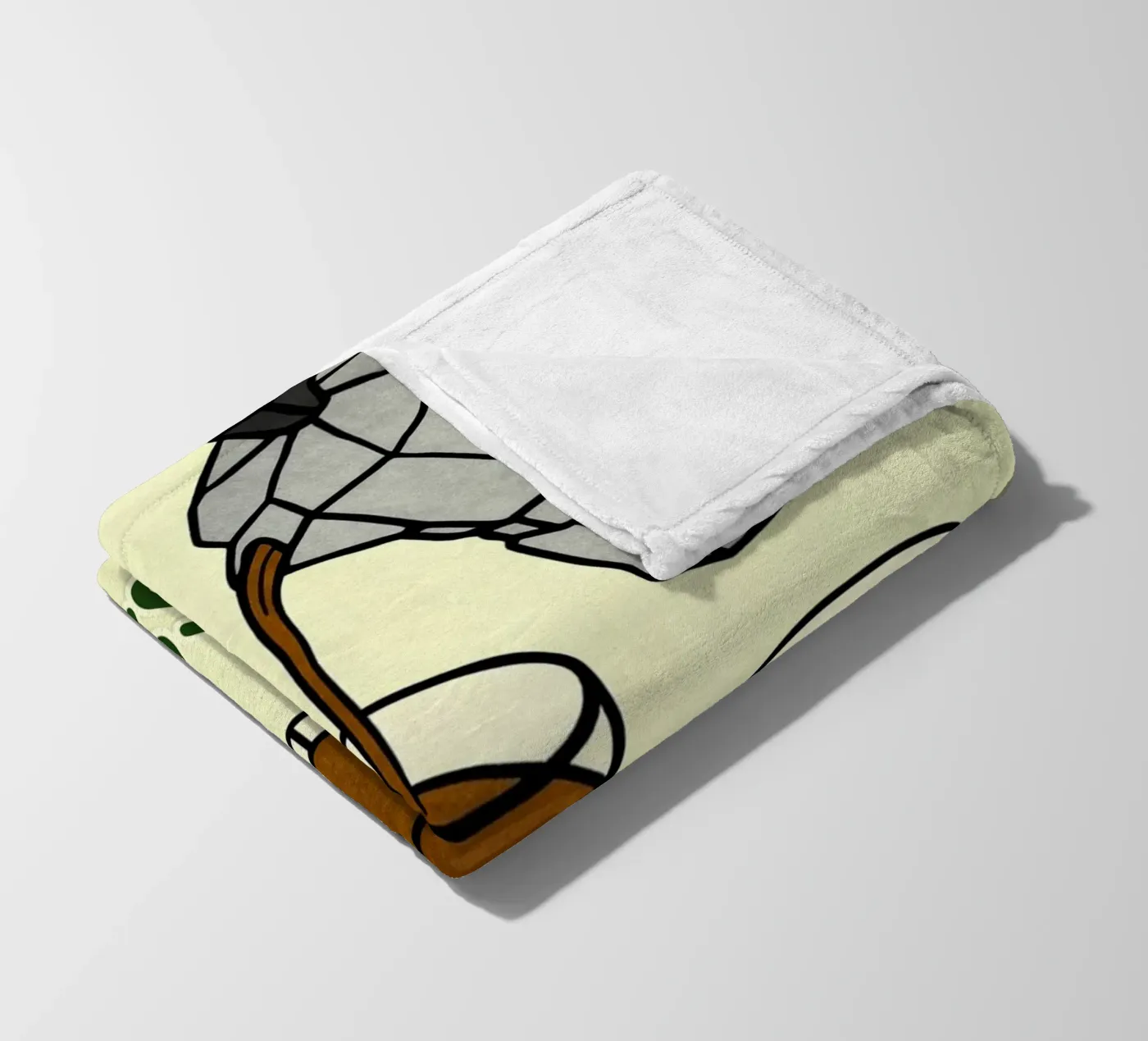 matcha, per favore coperta in pile da kamilaze