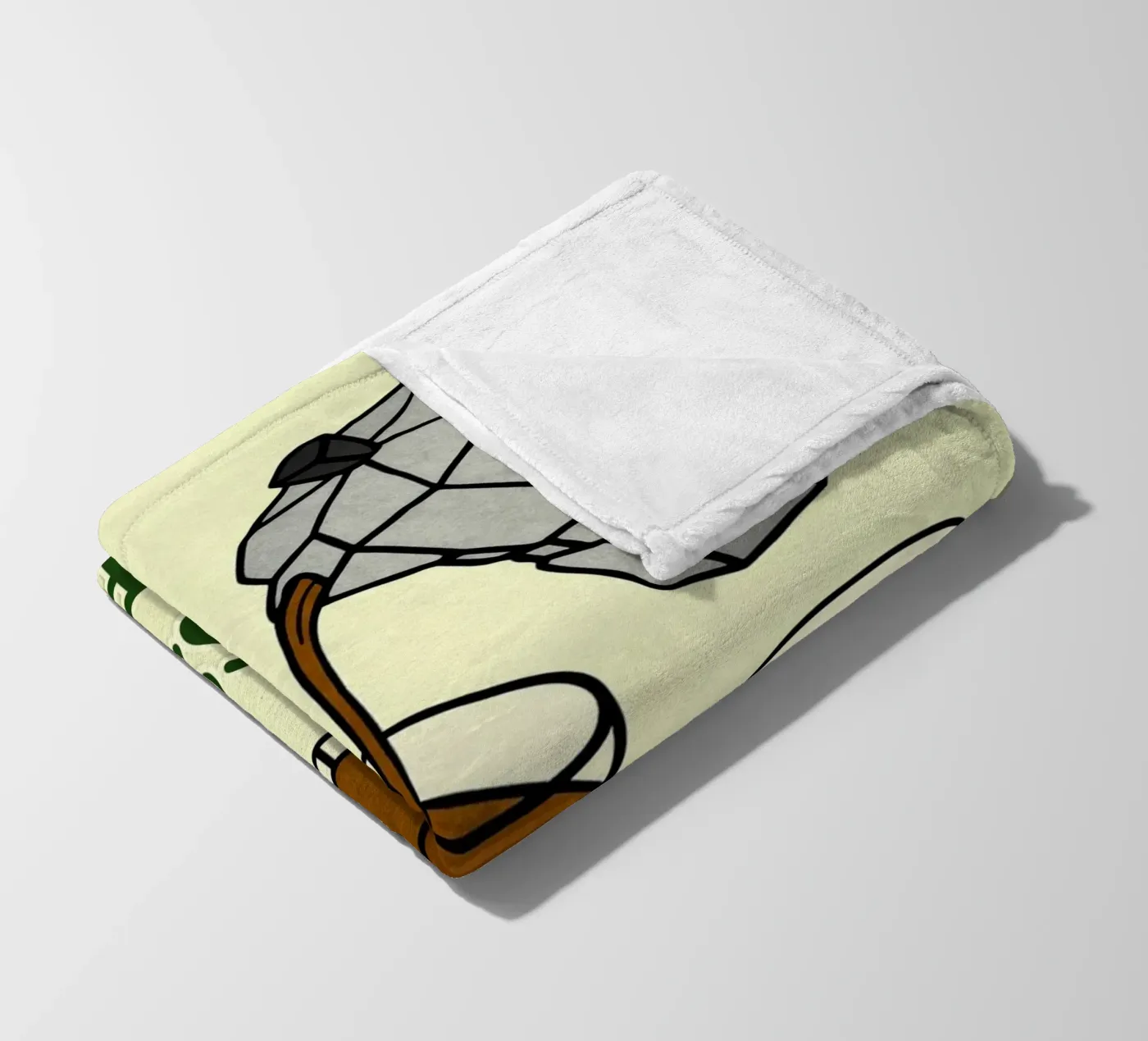 matcha, per favore coperta in pile da kamilaze