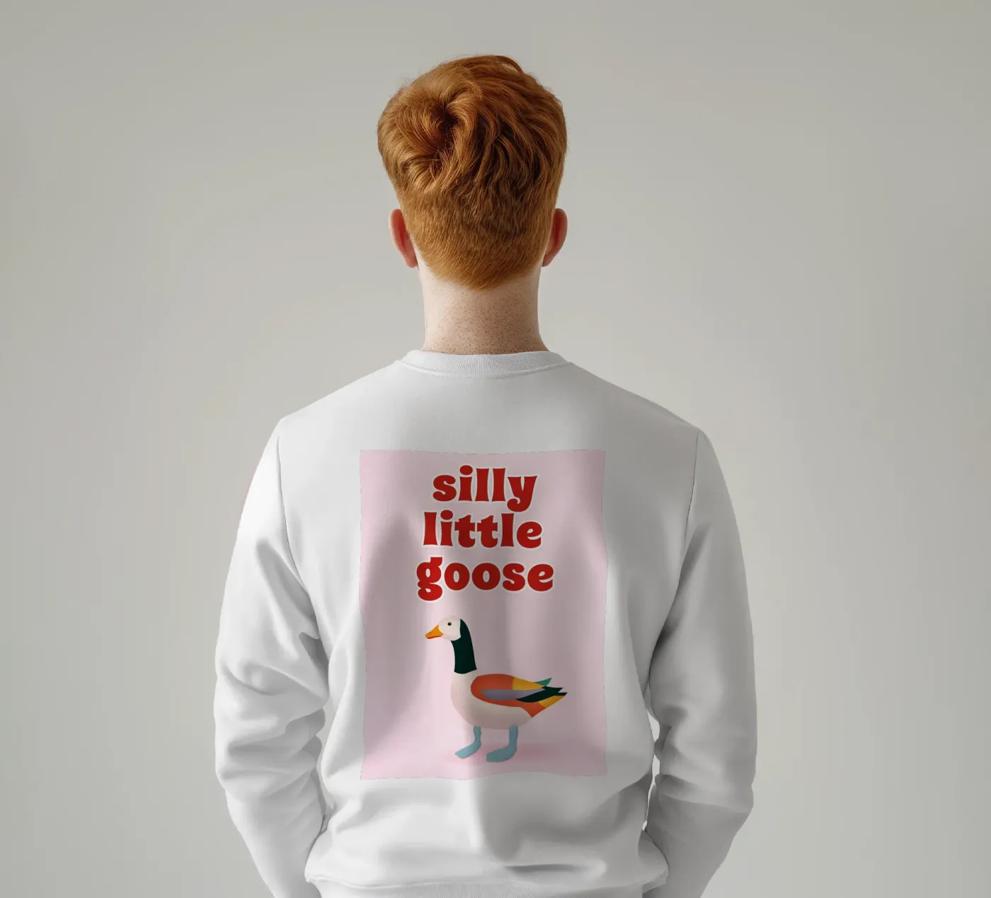 silly little goose sweatshirt by kamilaze