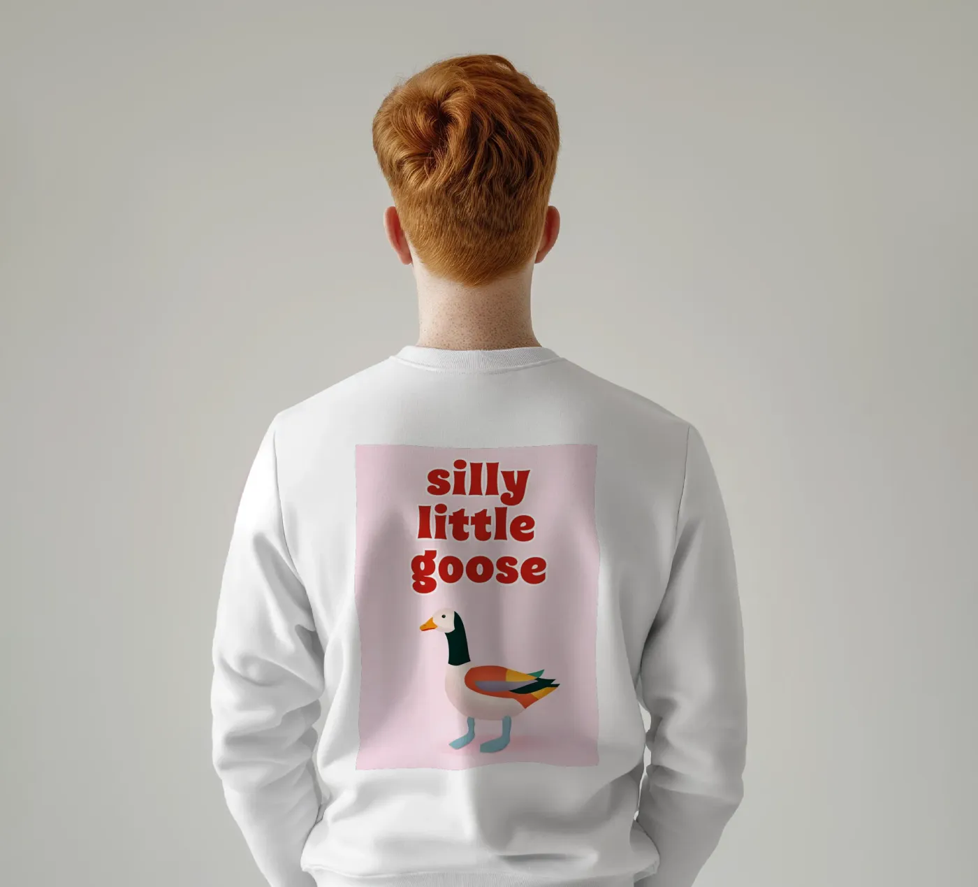 silly little goose sweatshirt by kamilaze