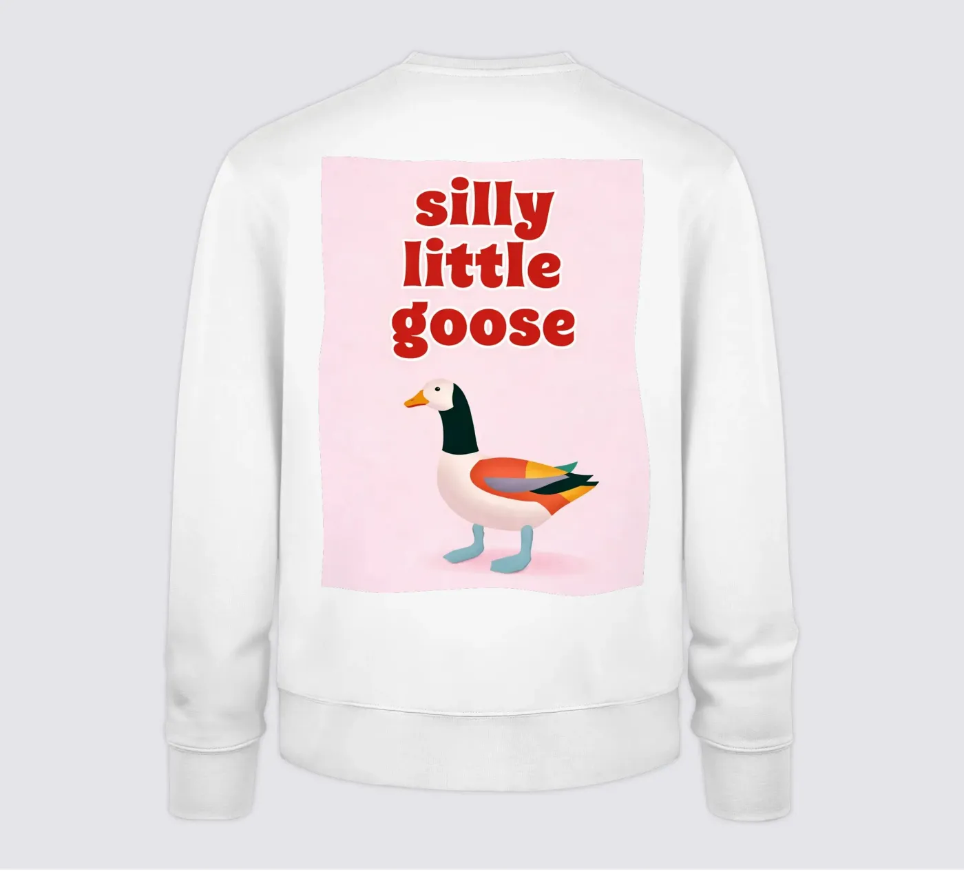 silly little goose sweatshirt by kamilaze