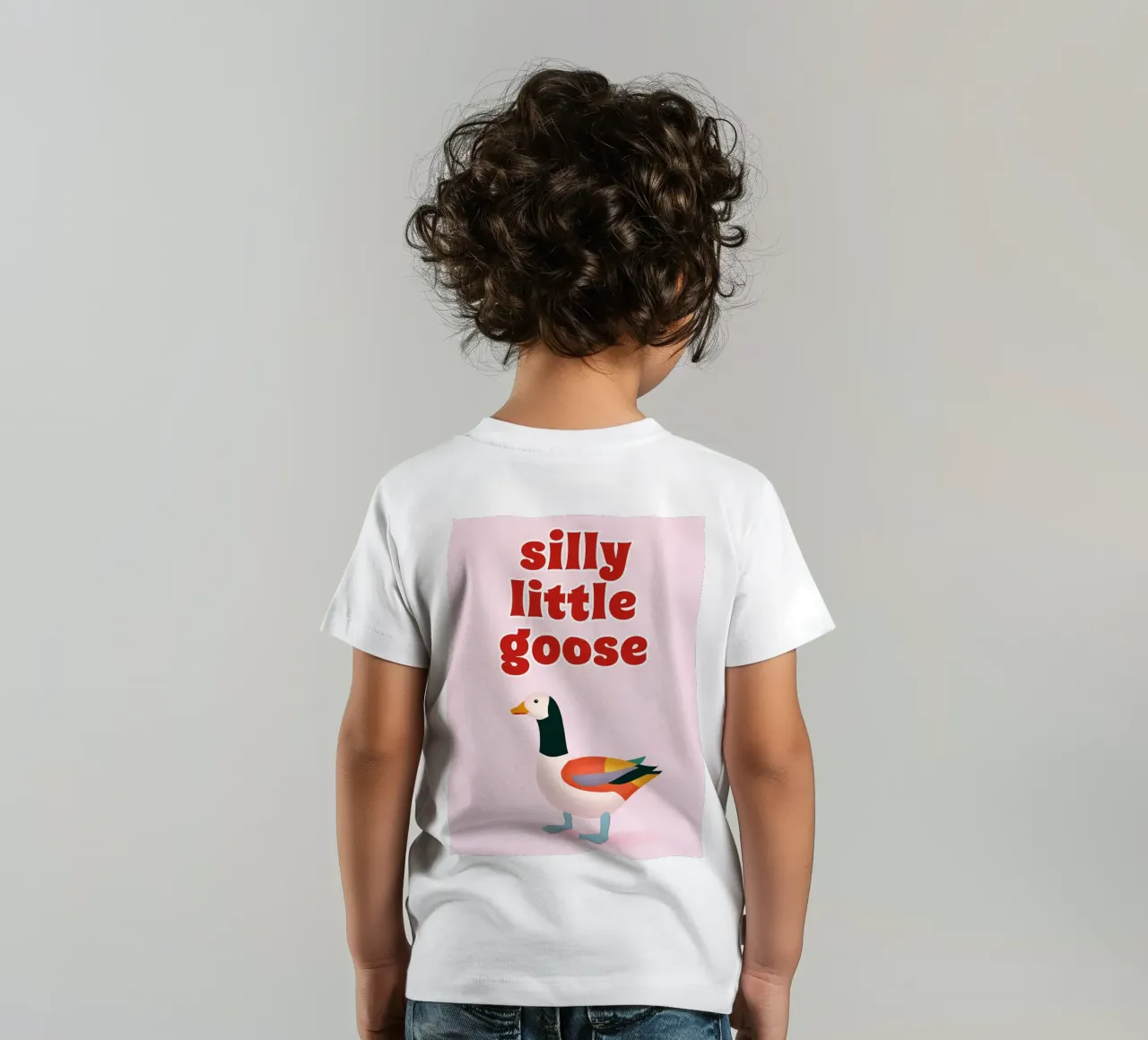 silly little goose t-shirt bambini da kamilaze