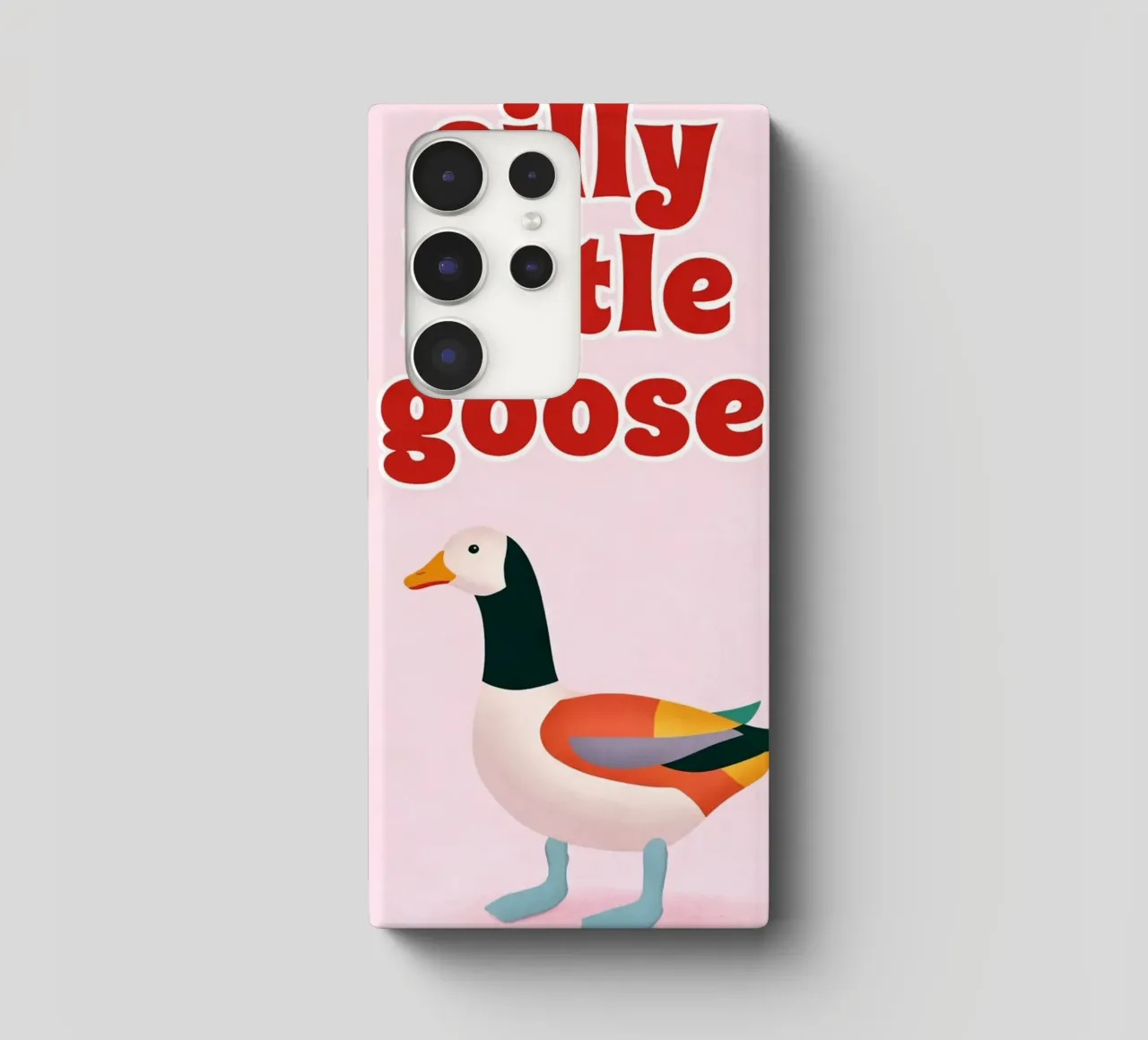 piccola oca sciocca cover samsung da kamilaze