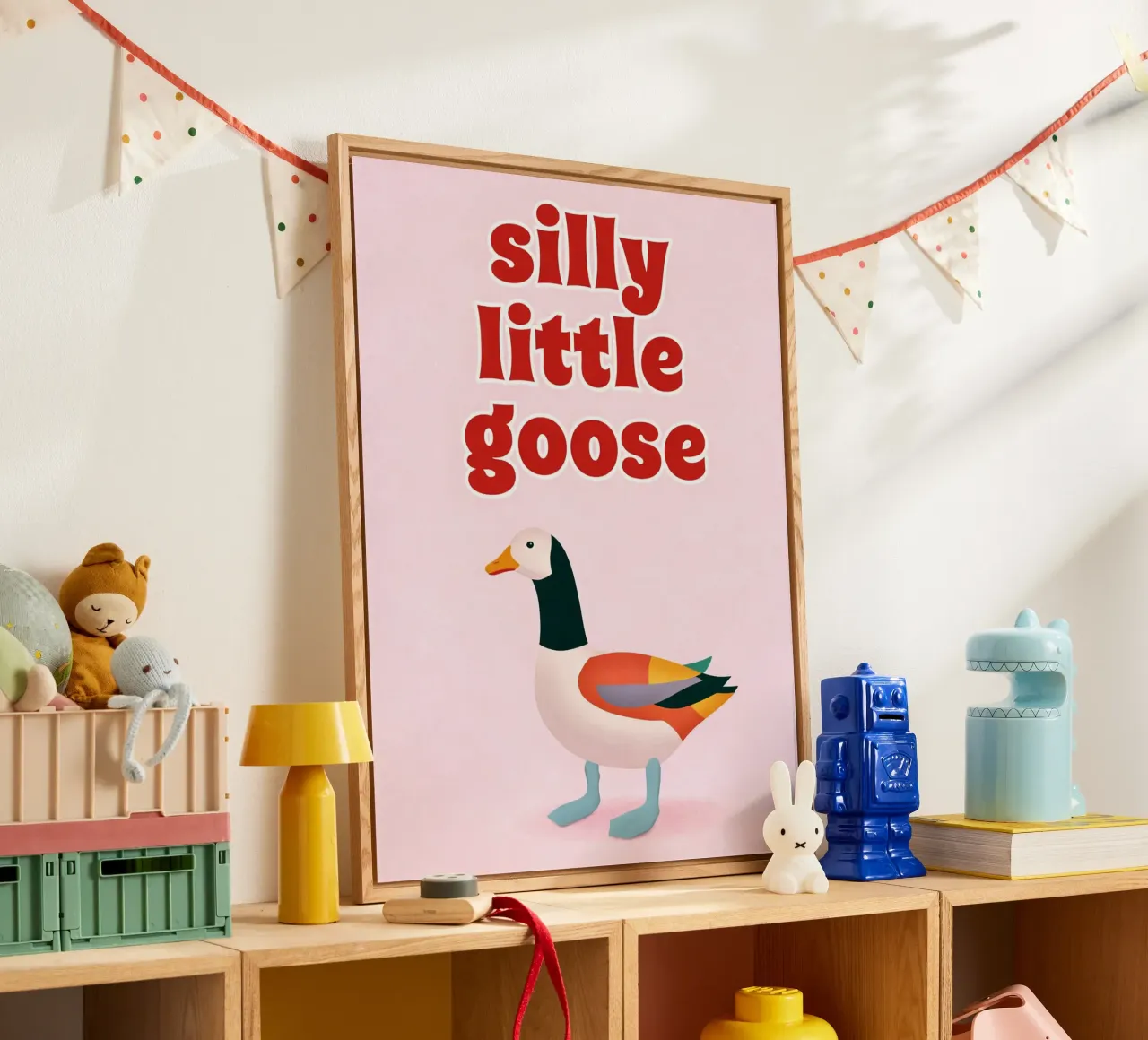 piccola oca sciocca plexiglass da kamilaze