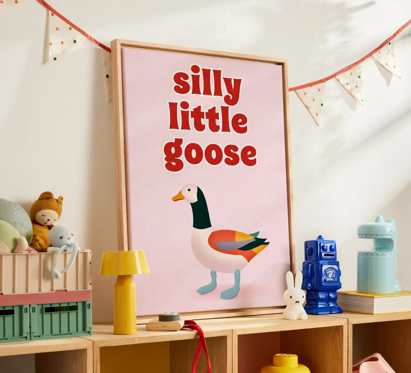 piccola oca sciocca tela da kamilaze