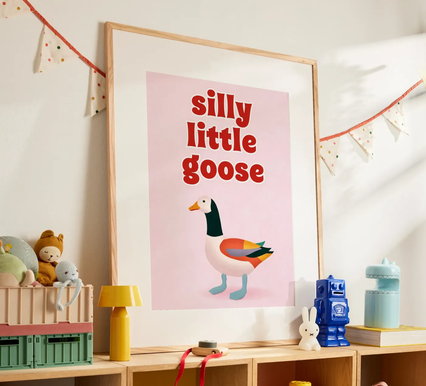 piccola oca sciocca poster da kamilaze