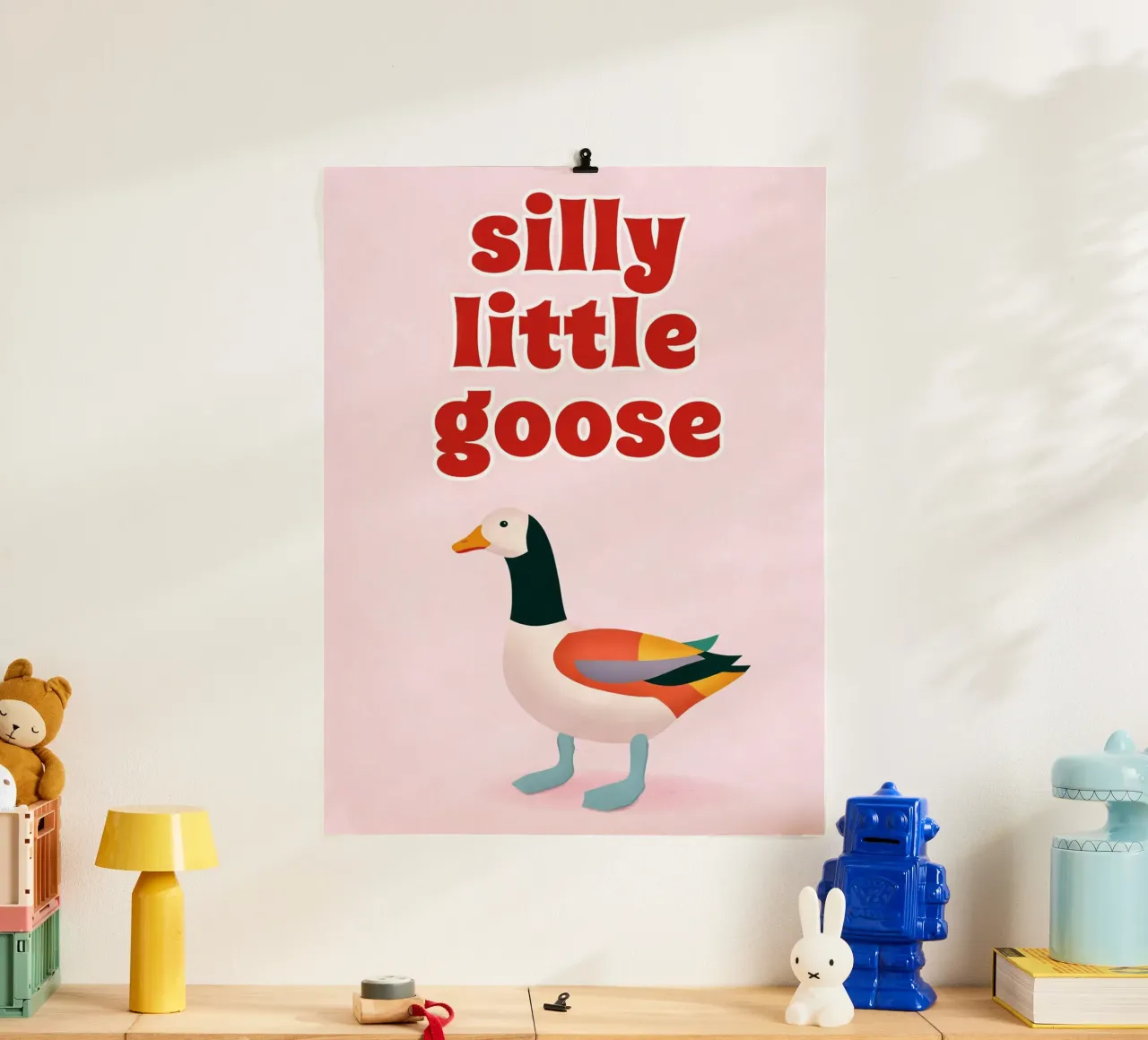 piccola oca sciocca poster da kamilaze