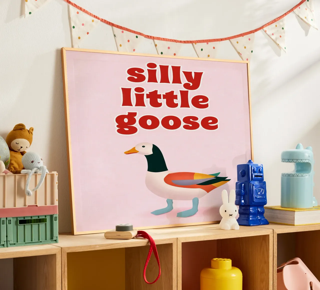 piccola oca sciocca poster da kamilaze