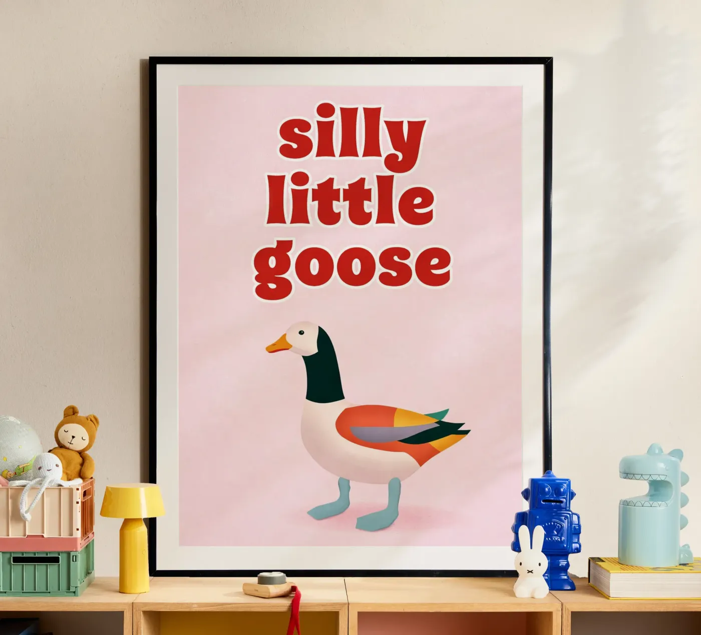 piccola oca sciocca poster da kamilaze