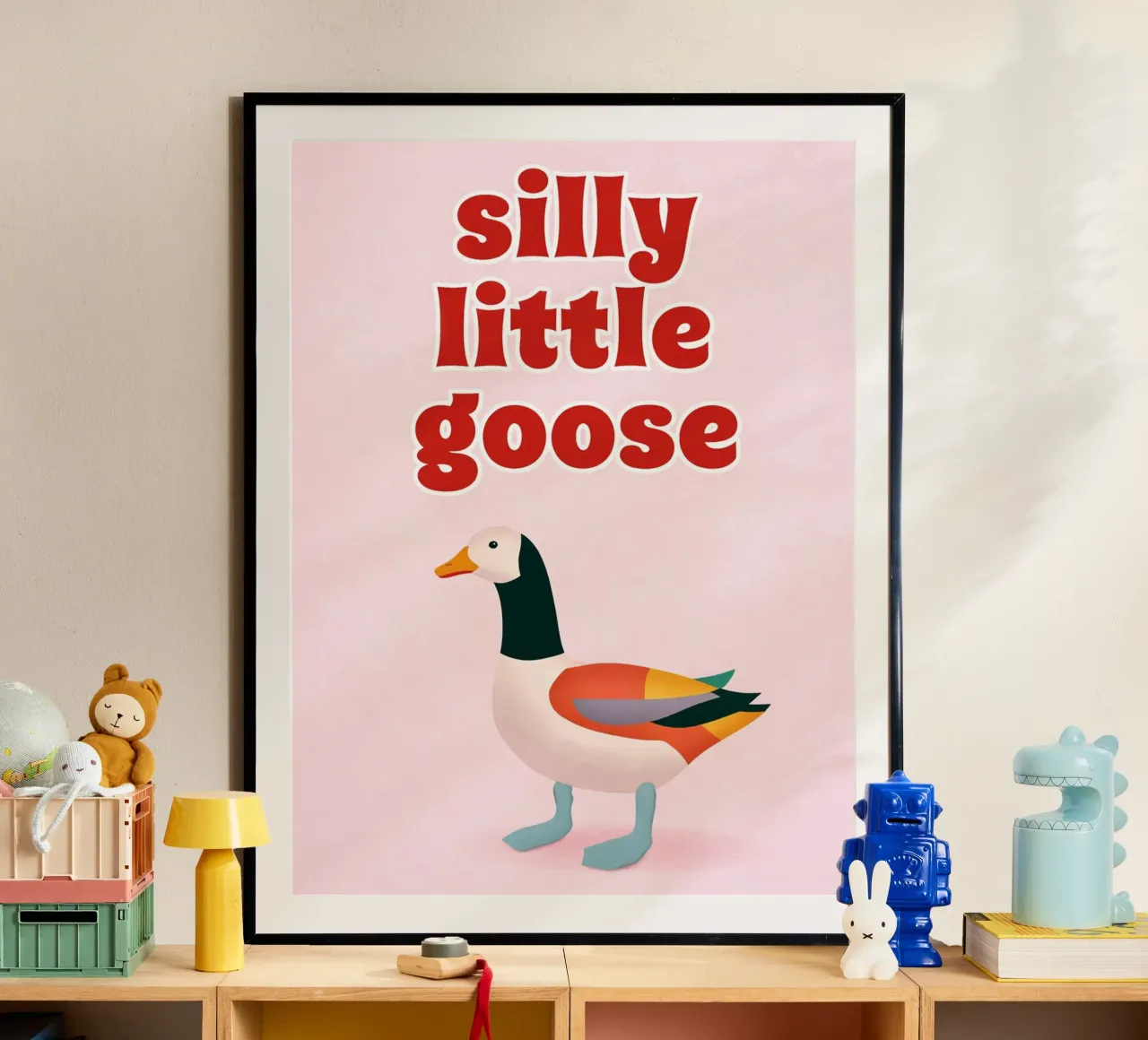 piccola oca sciocca poster da kamilaze