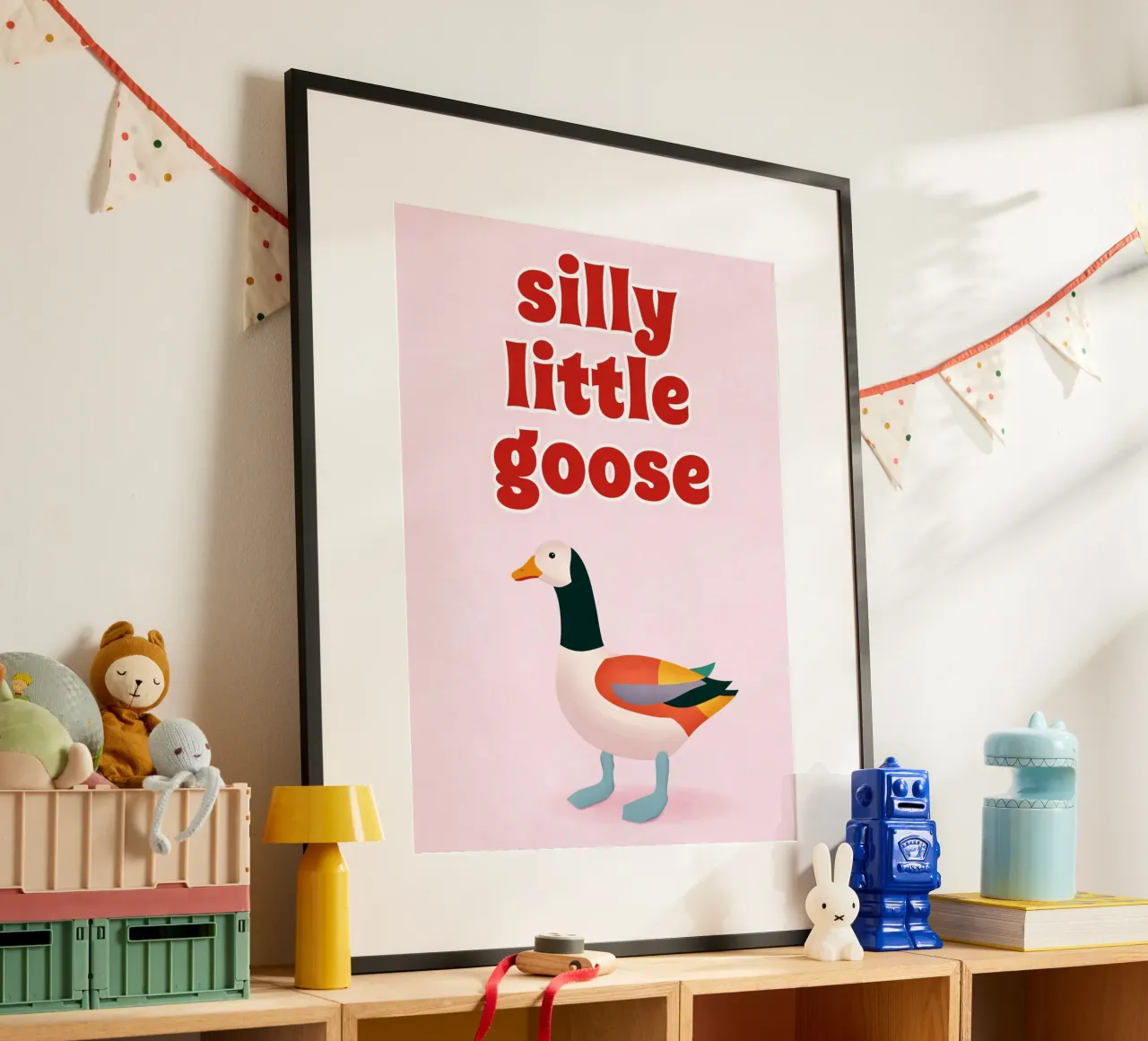 piccola oca sciocca poster da kamilaze