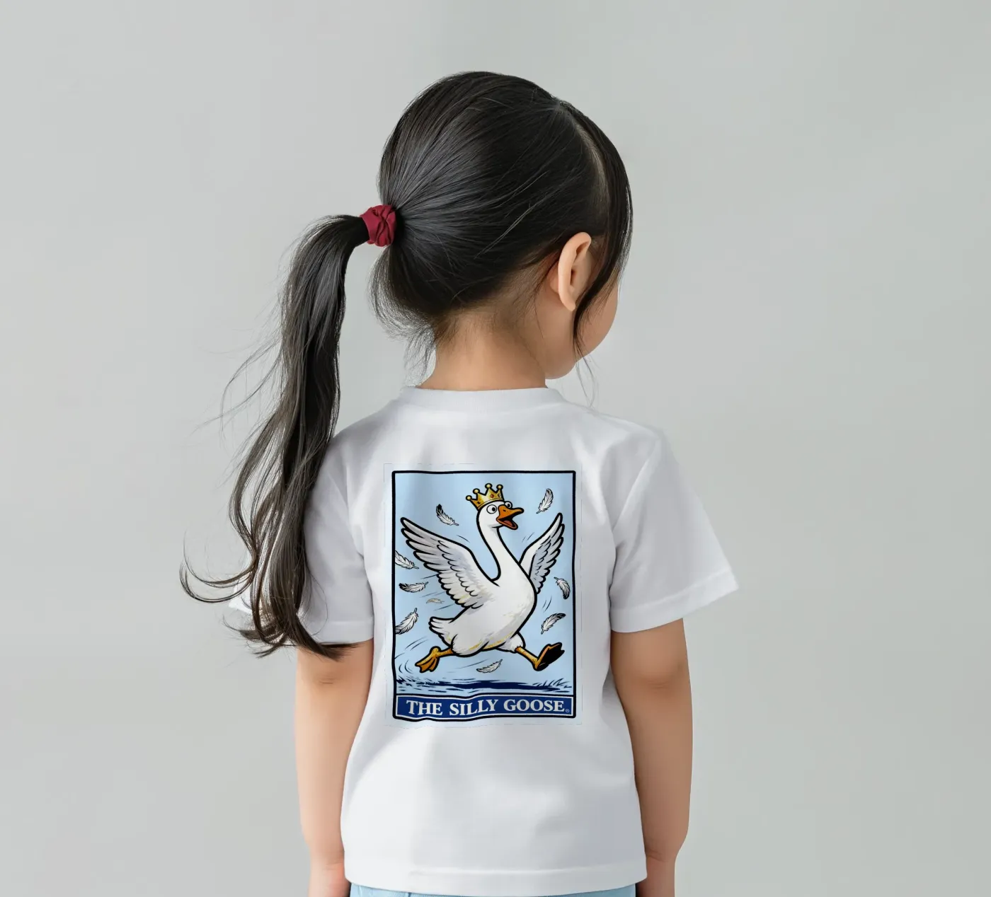 the silly goose t-shirt bambini da kamilaze