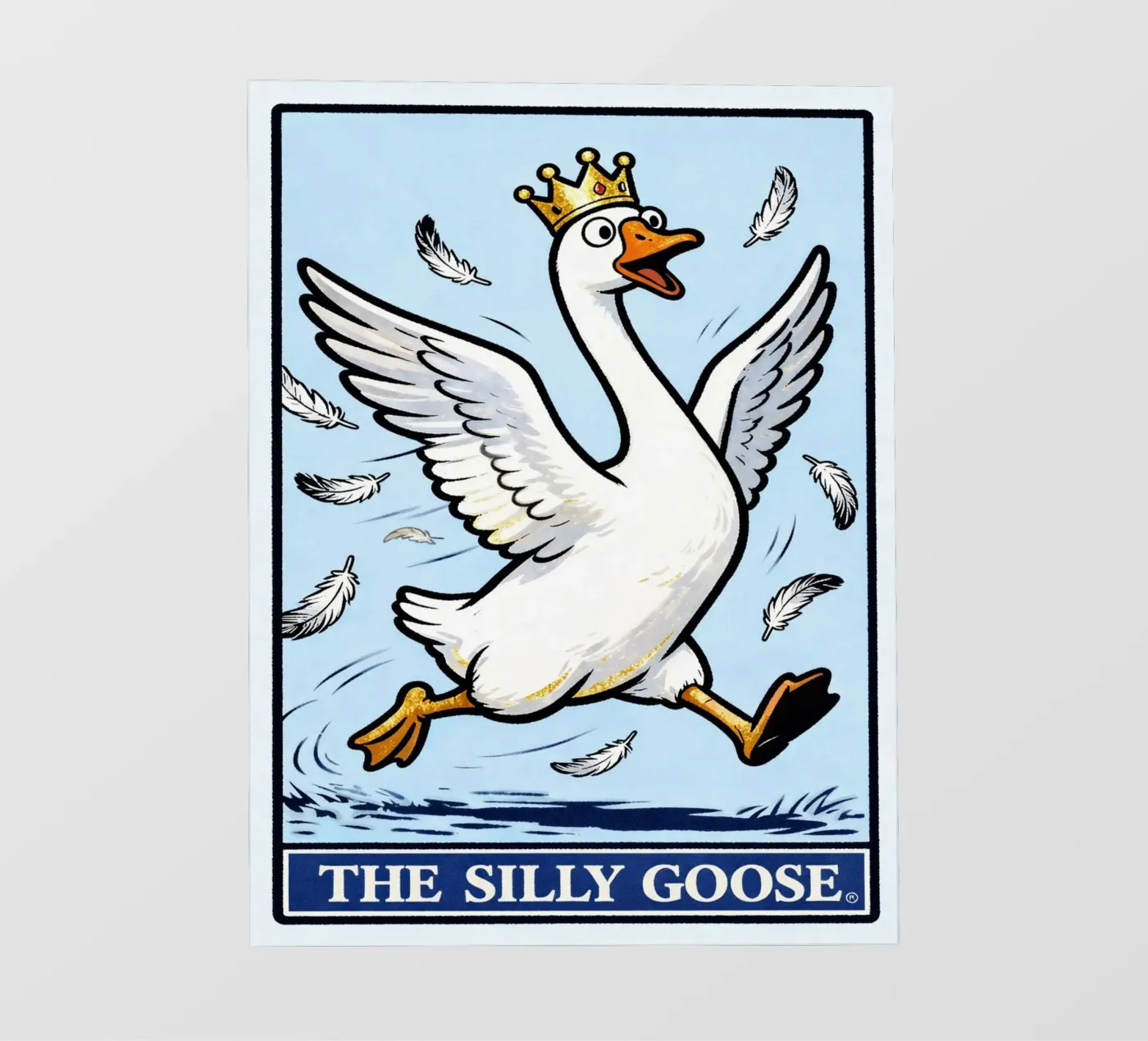 the silly goose pellicola backlit da kamilaze