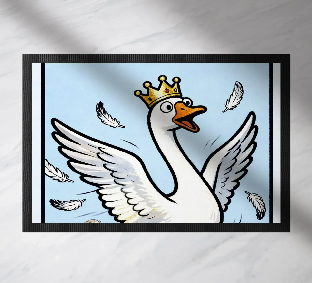 the silly goose paillasson de kamilaze