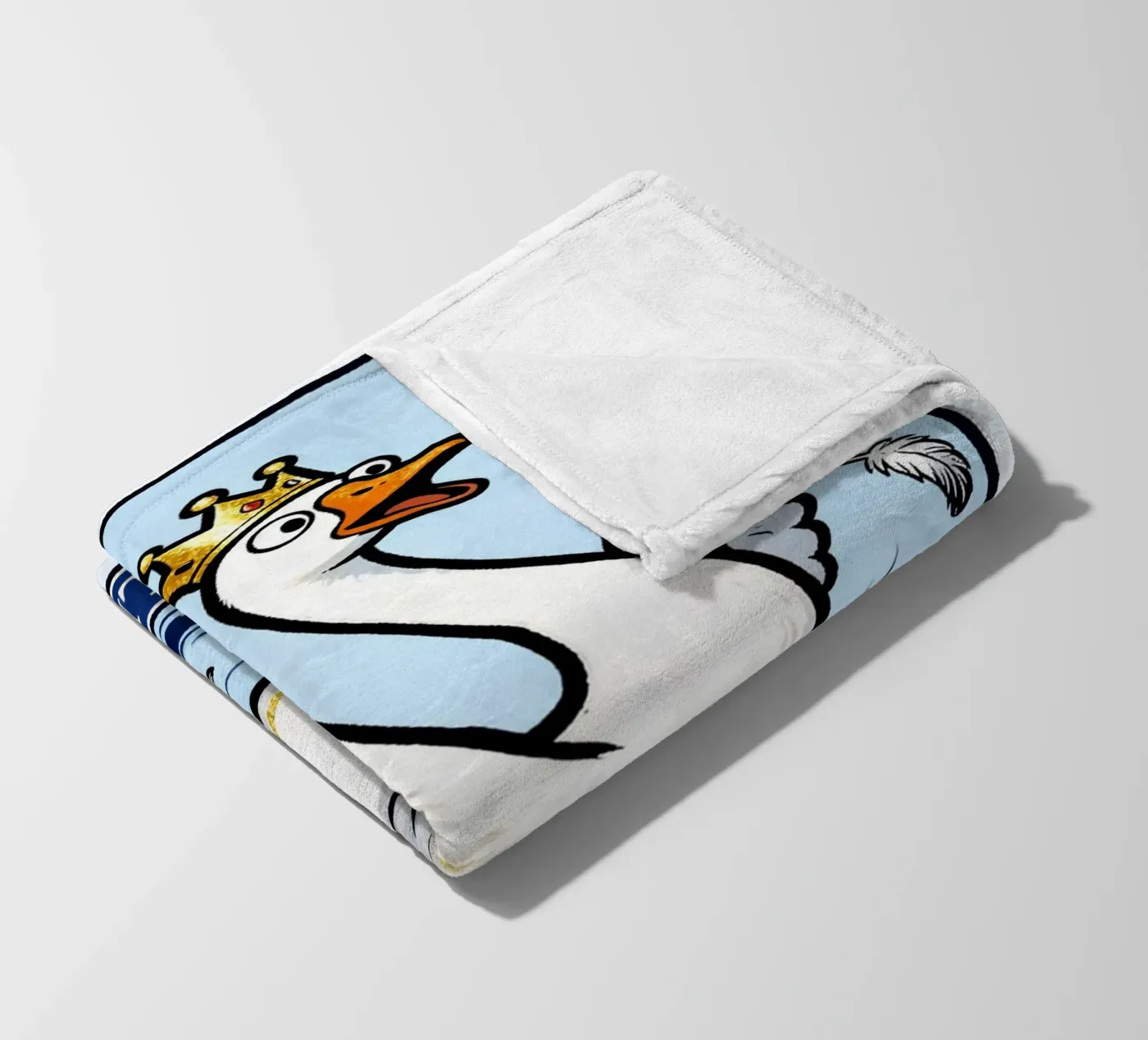 the silly goose coperta in pile da kamilaze