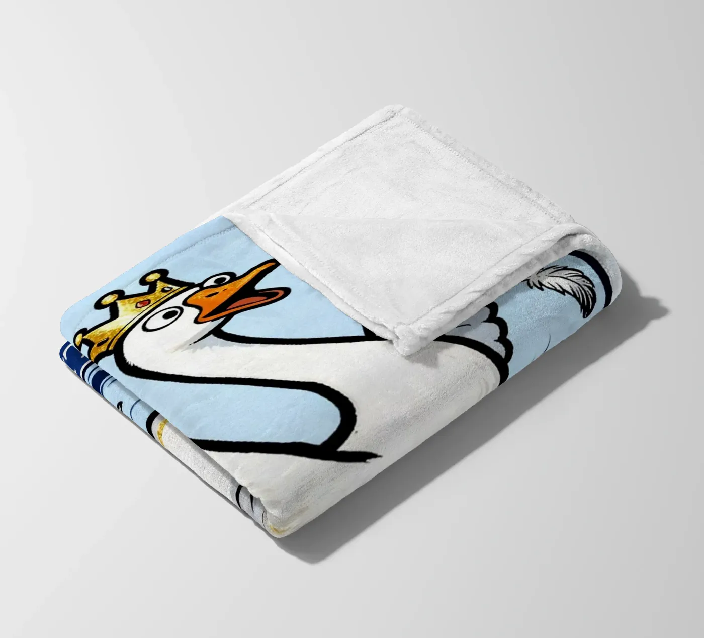 the silly goose coperta in pile da kamilaze