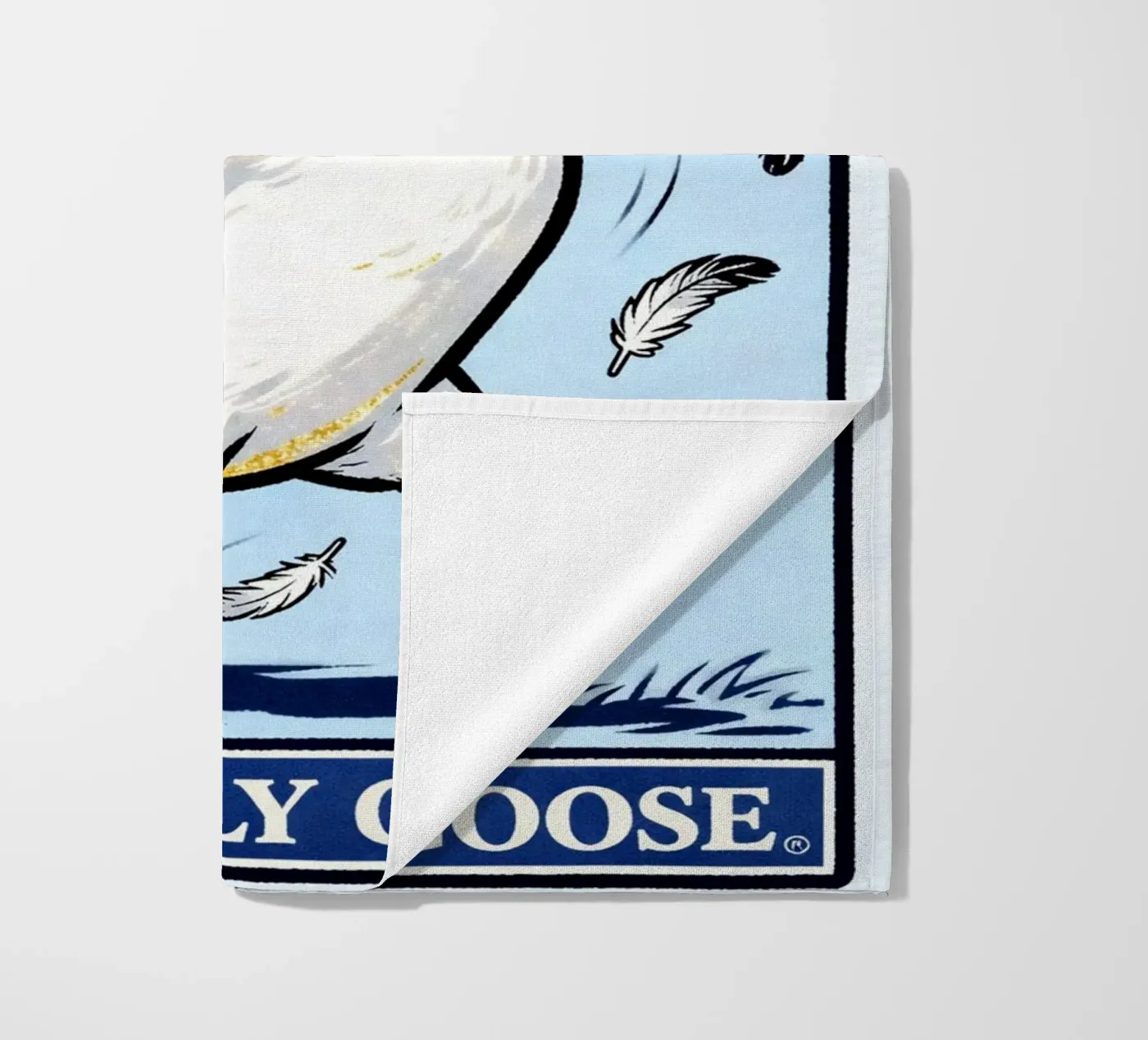 the silly goose strandhanddoek van kamilaze