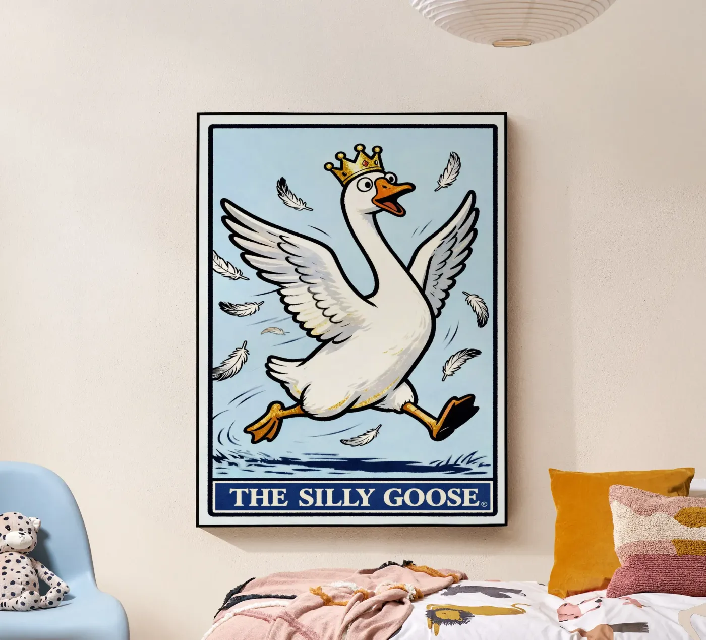 l'oie idiote plexiglas de kamilaze