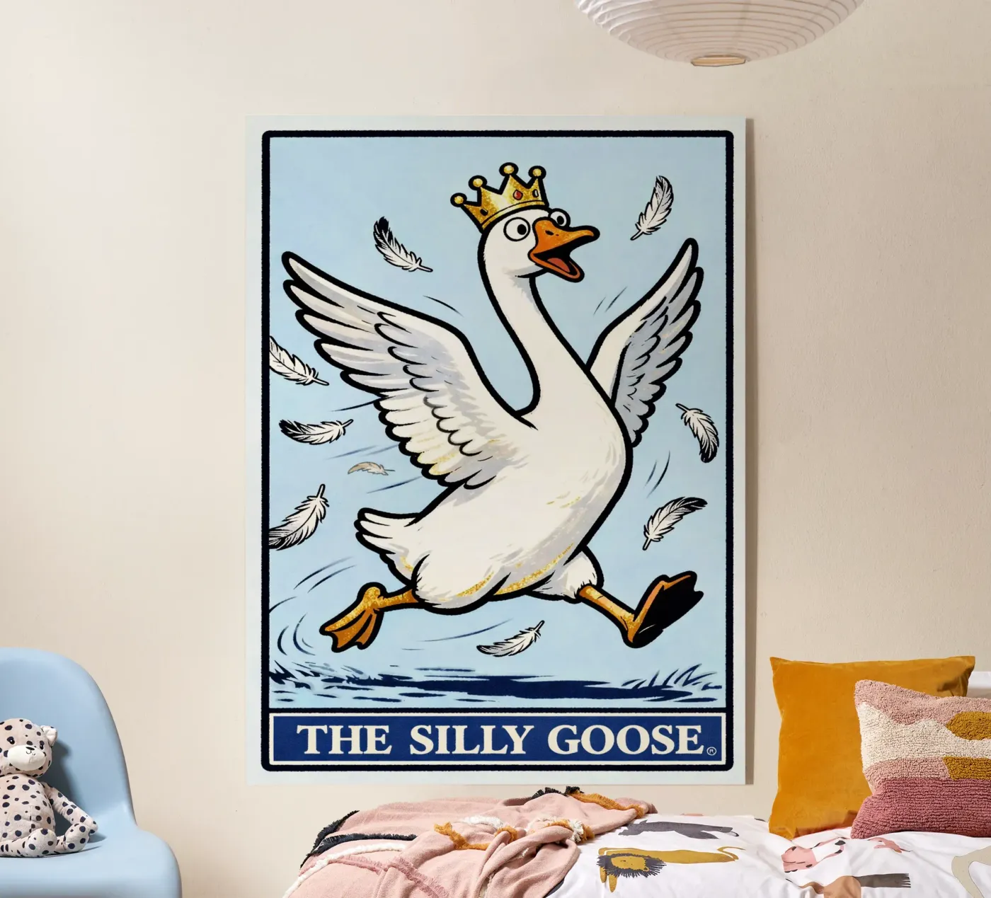 l'oie idiote plexiglas de kamilaze