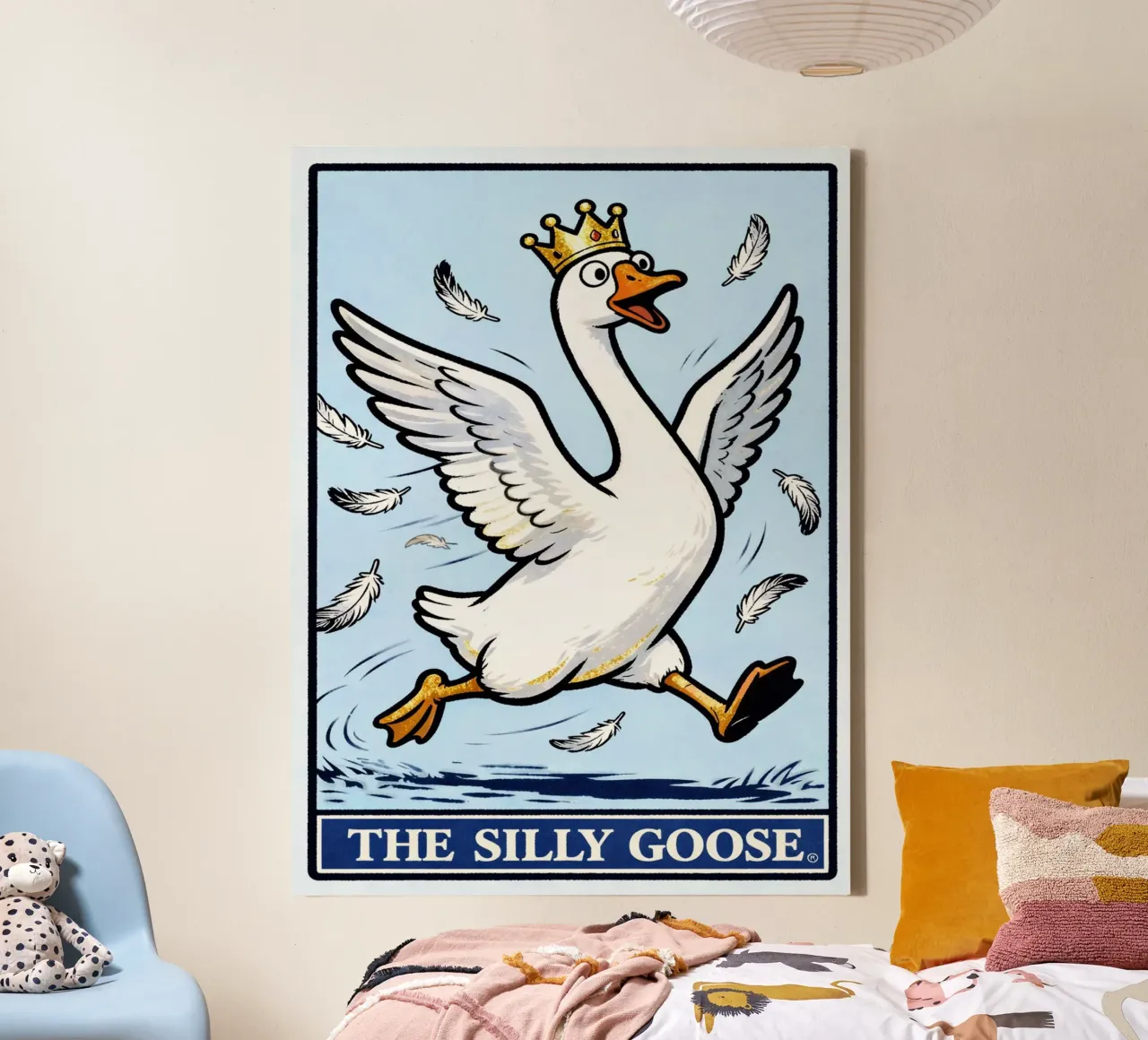 the silly goose canvas van kamilaze